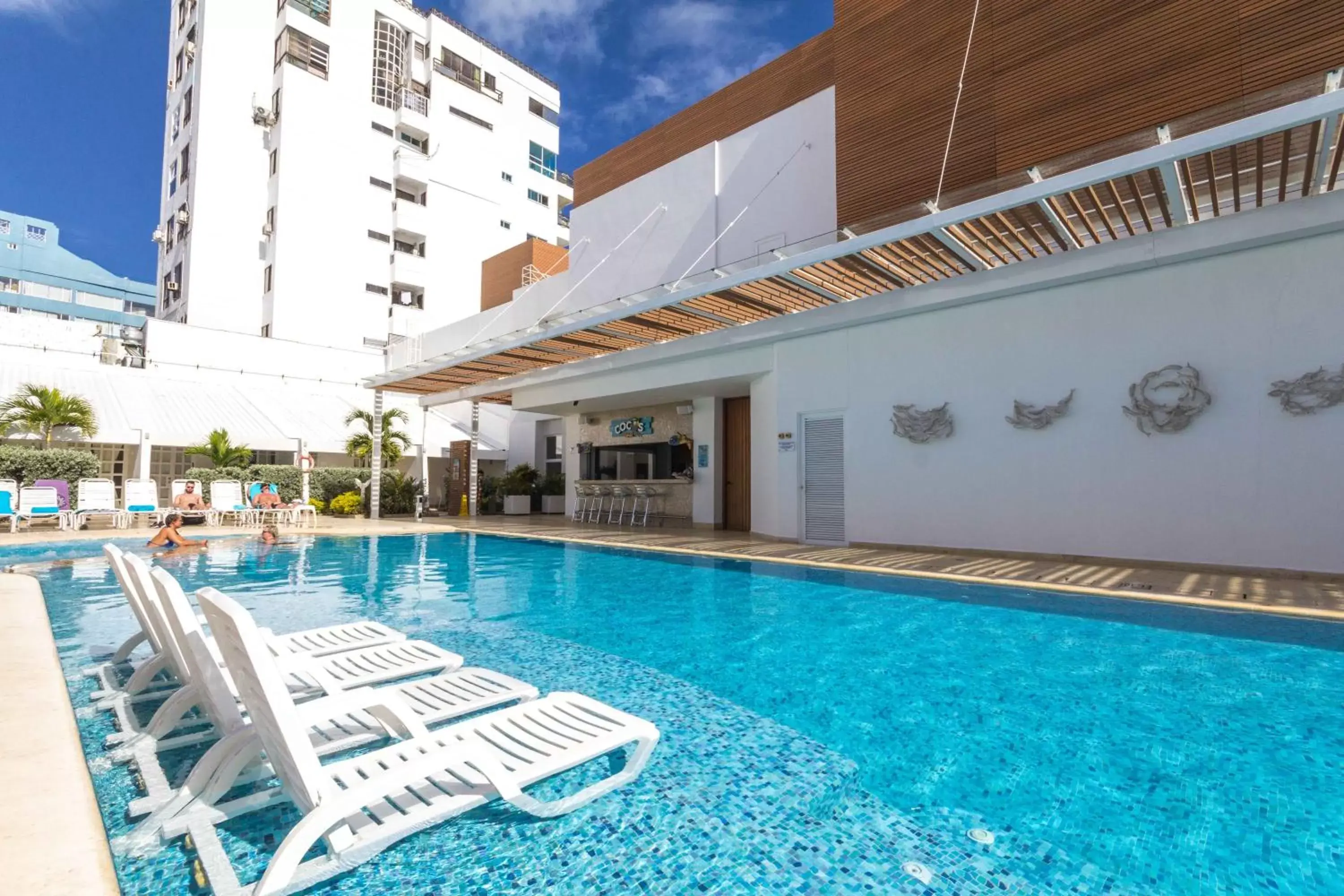 Swimming pool in Hotel Casablanca Swimming pool in Hotel Casablanca