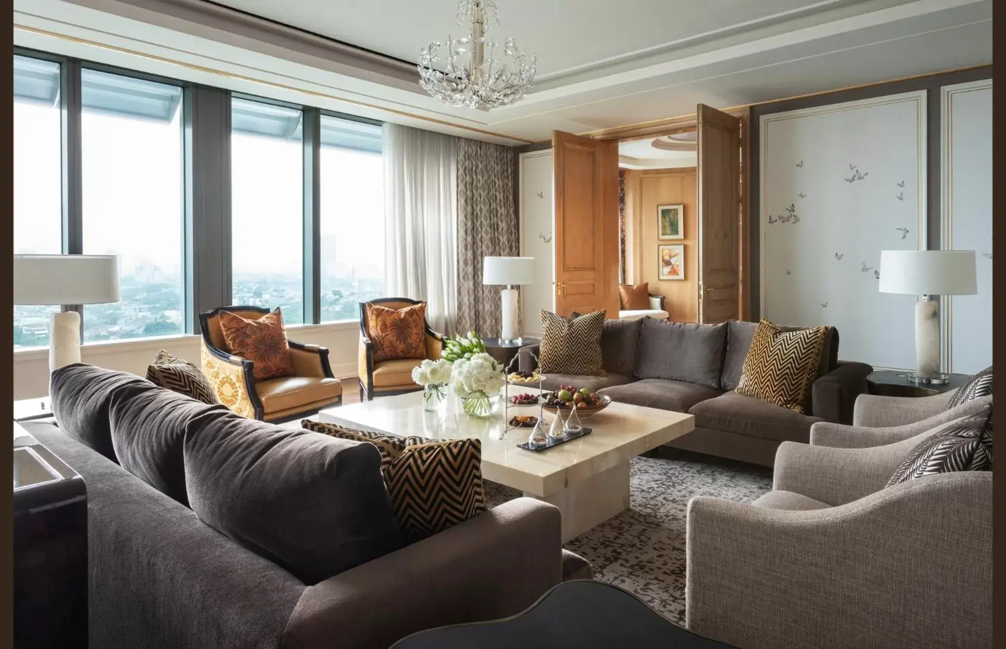 Living room, Seating Area in Four Seasons Hotel Jakarta