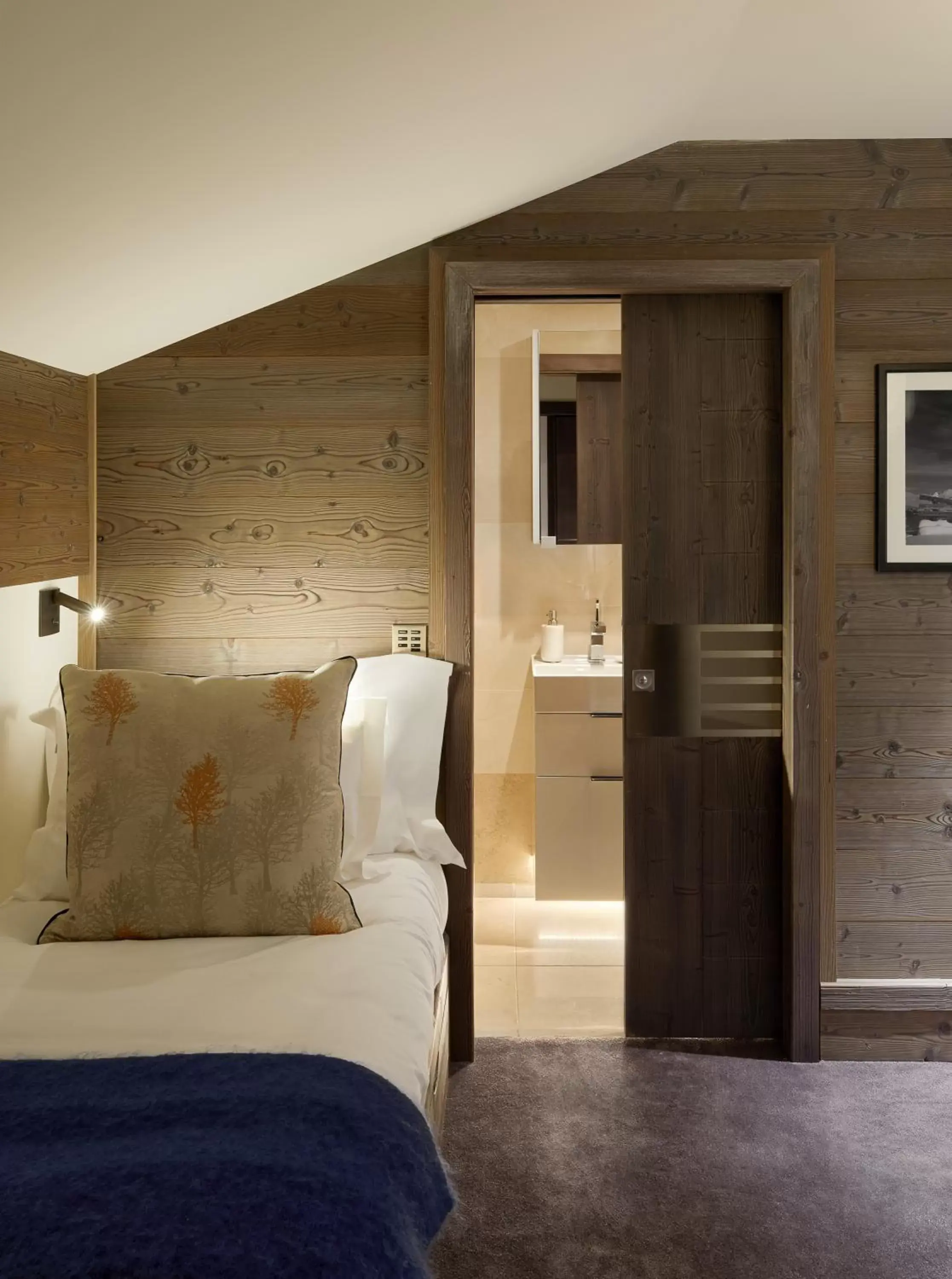 Bed in Six Senses Residences & Spa Courchevel