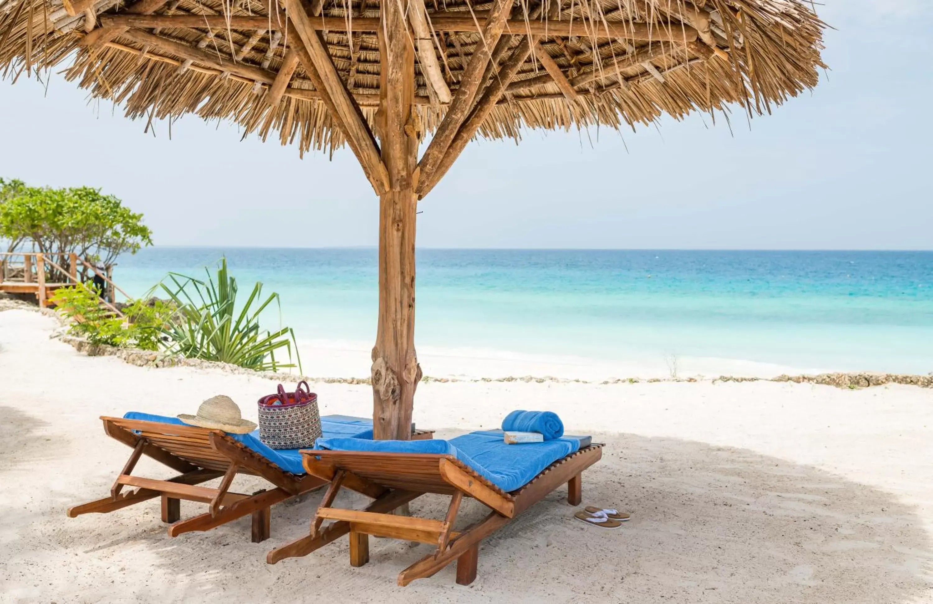 Beach in Sandies Baobab Beach Zanzibar