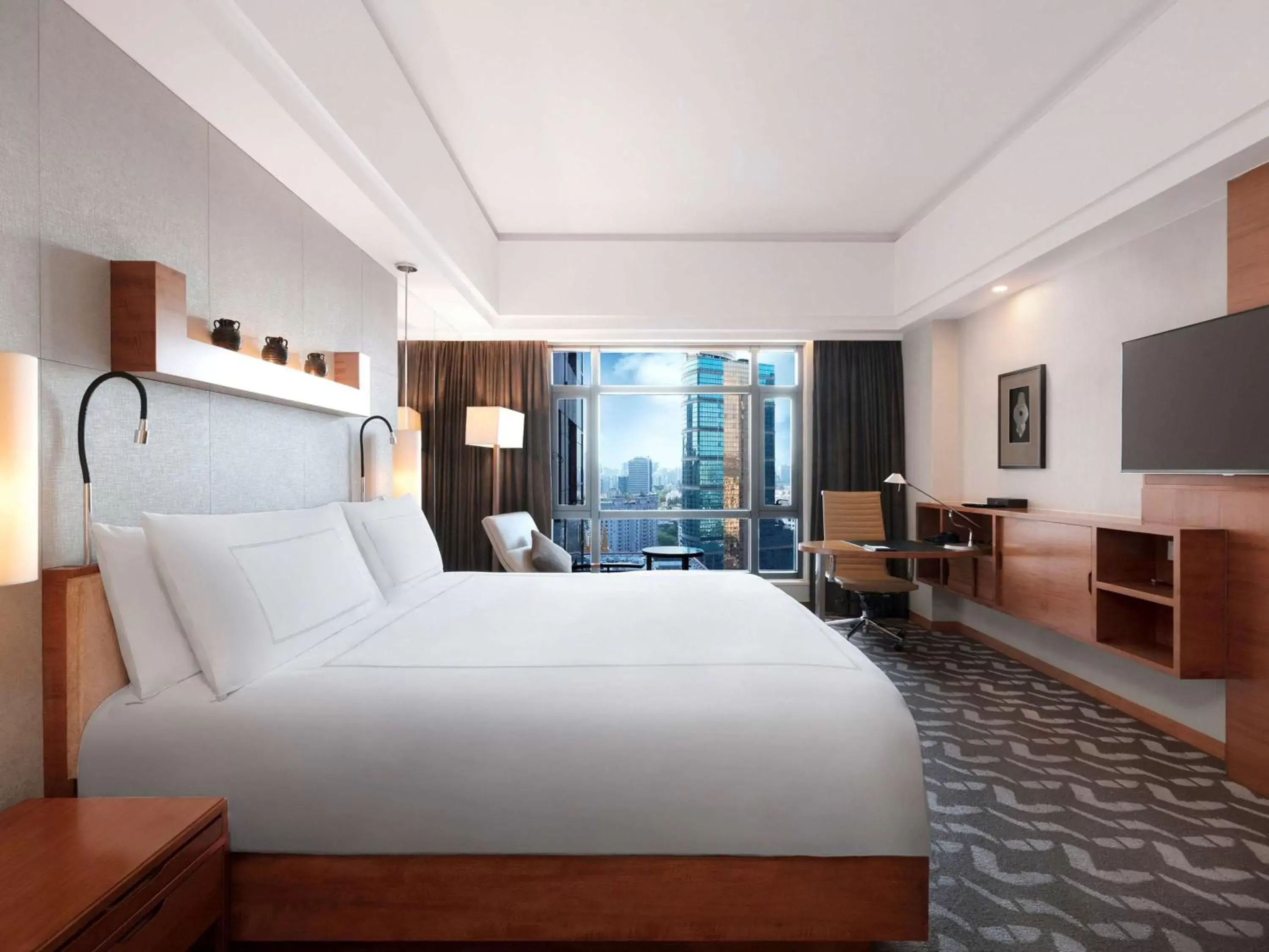 Photo of the whole room in Swissôtel Grand Shanghai