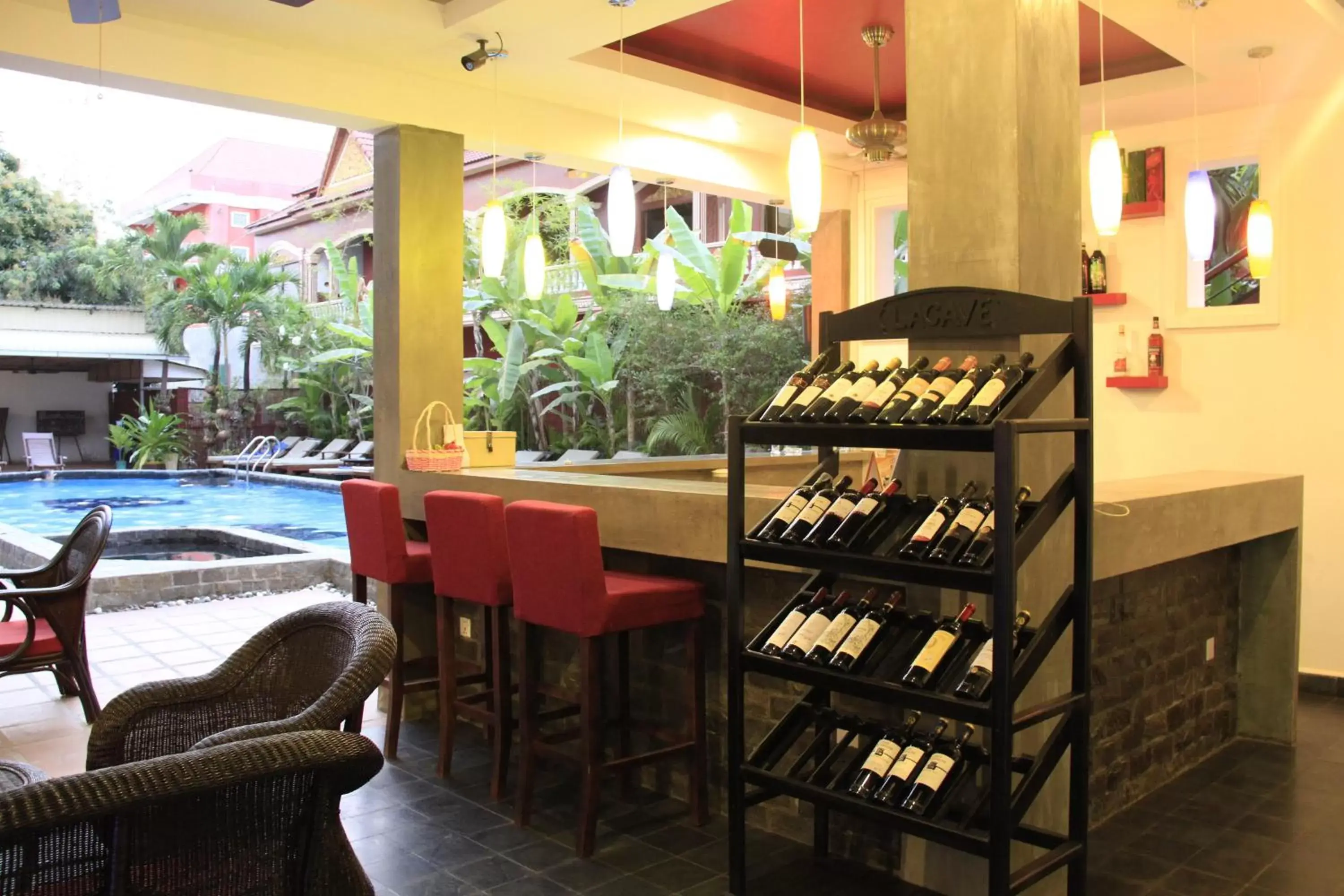Lounge or bar in Mekong Angkor Palace Inn