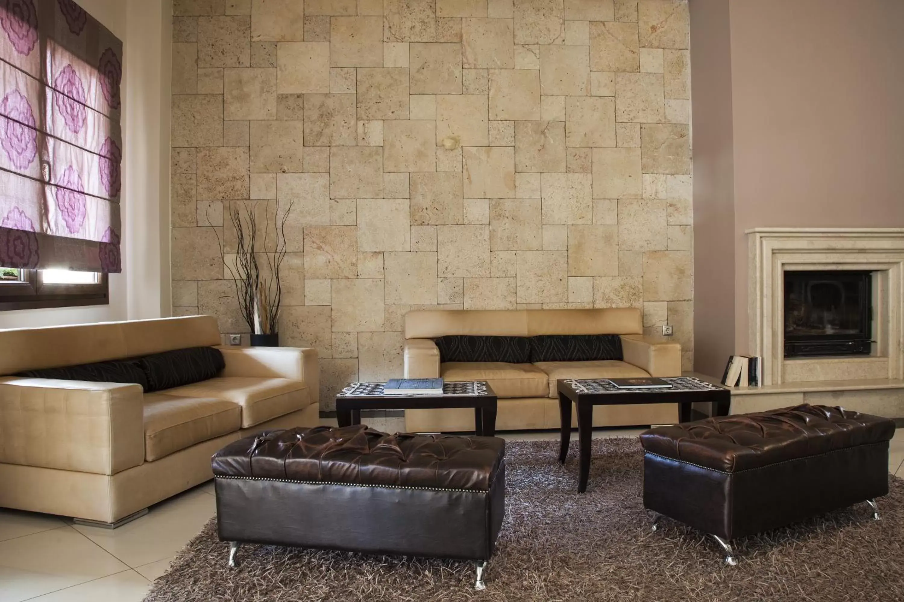 Lobby or reception in Hotel Meteoritis Lobby or reception in Hotel Meteoritis