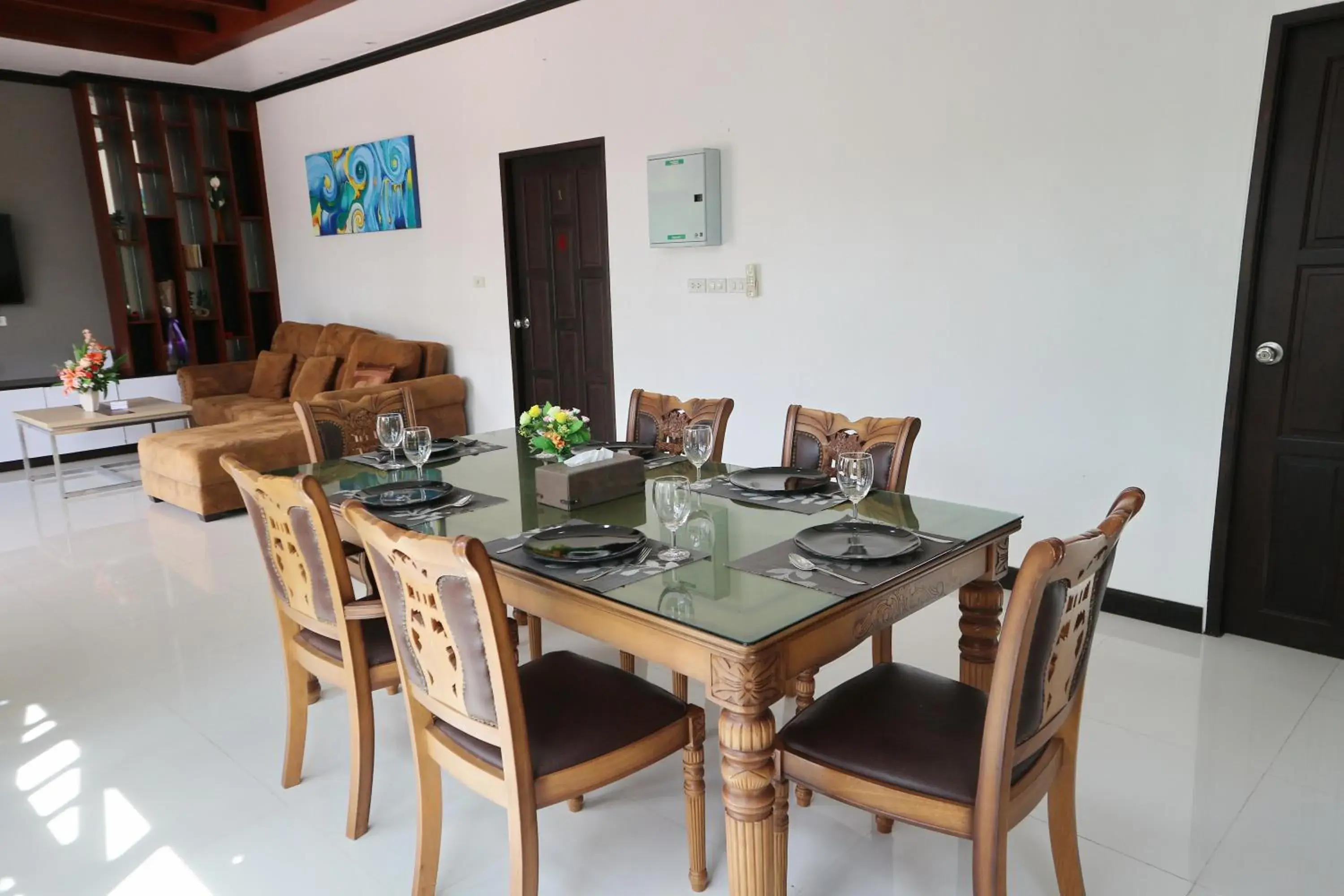 Living room, Dining Area in The Best Aonang Villas