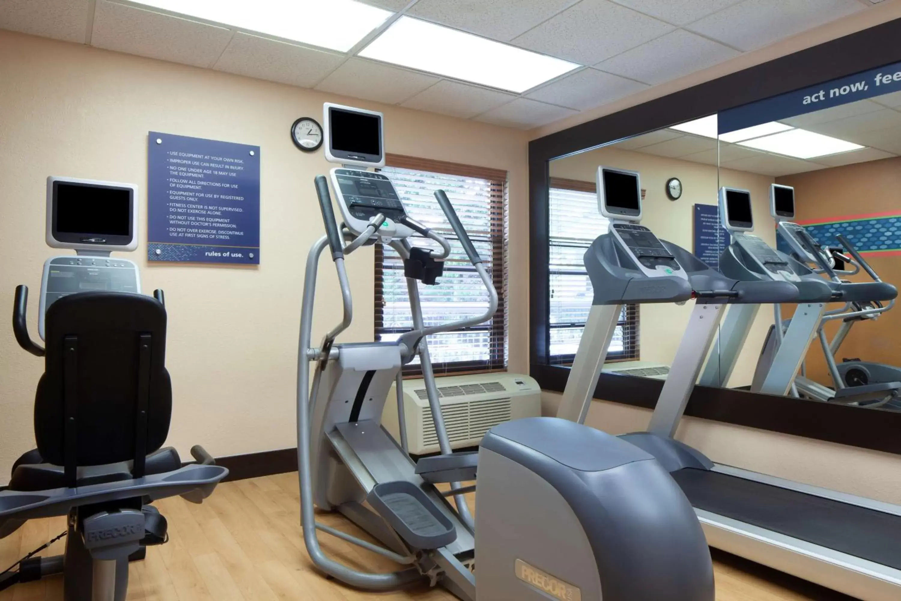 Fitness centre/facilities, Fitness Center/Facilities in Hampton Inn Lawrenceville