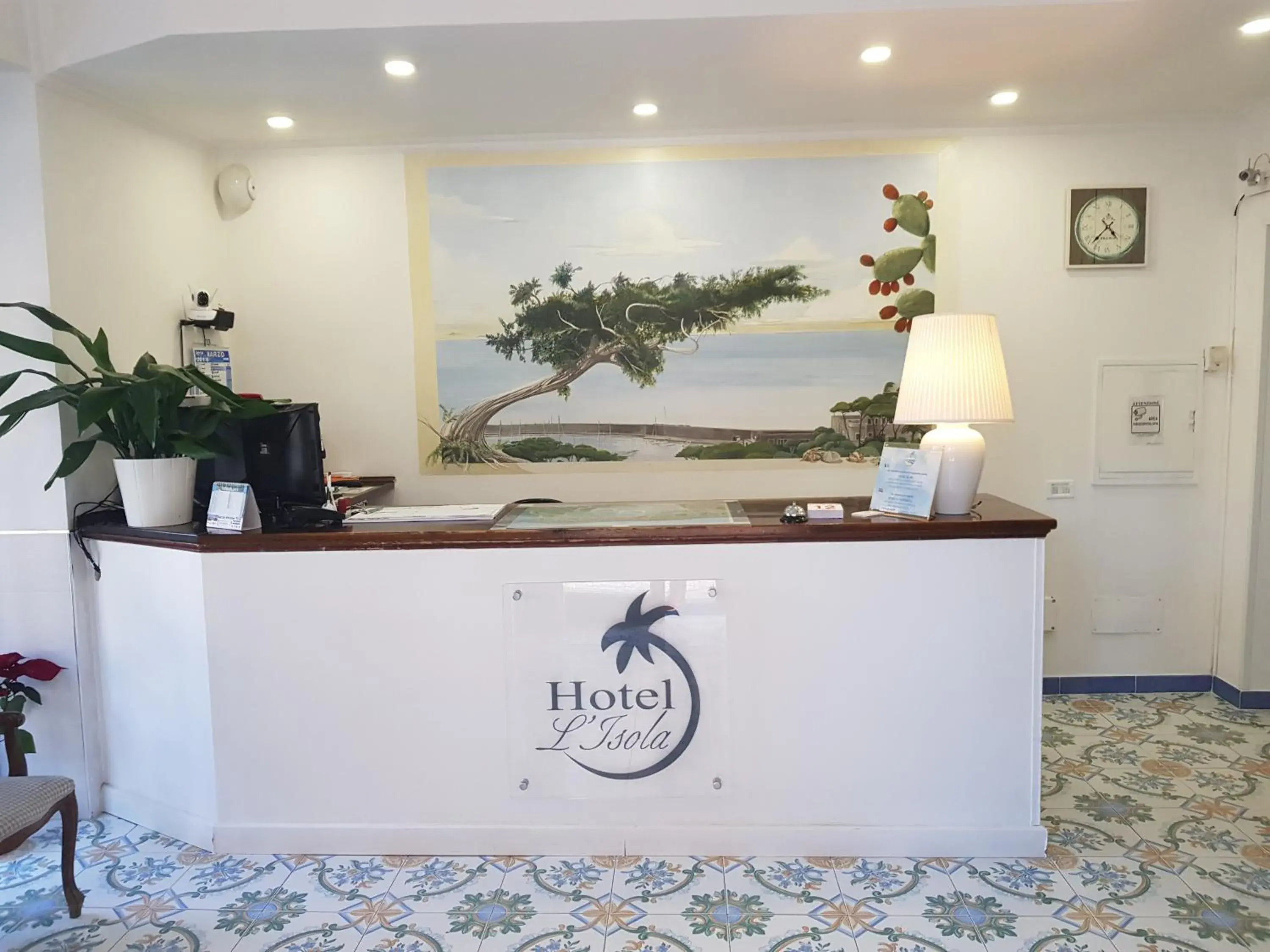 Lobby/Reception in Hotel L'Isola