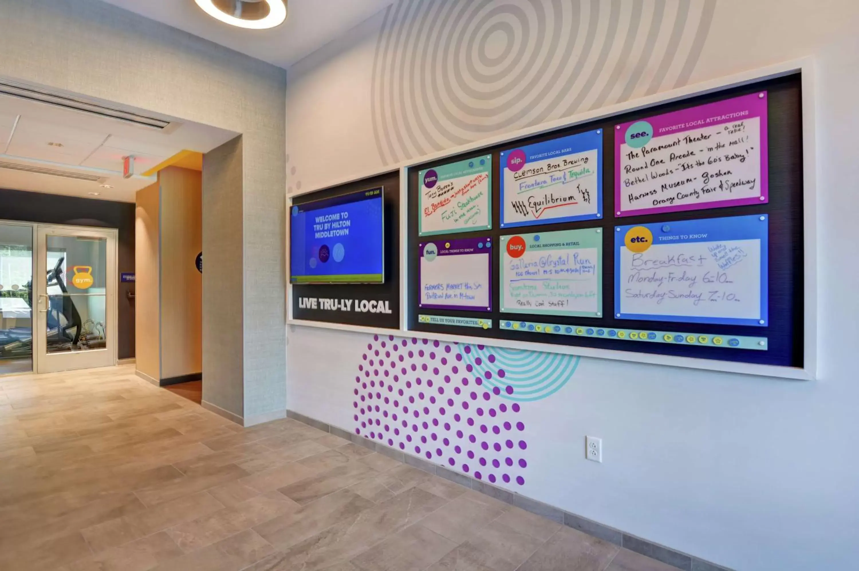 Lobby or reception in Tru By Hilton Middletown Lobby or reception in Tru By Hilton Middletown