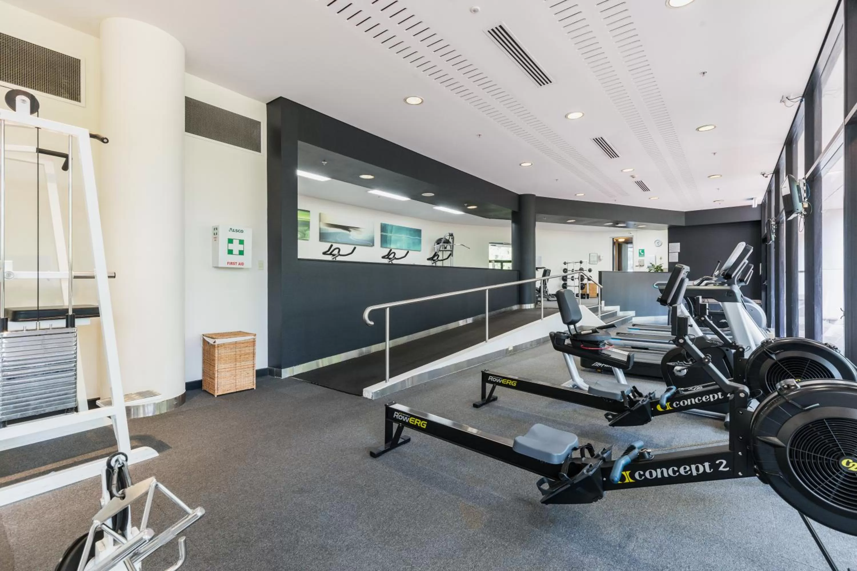 Fitness centre/facilities in Crowne Plaza Canberra by IHG