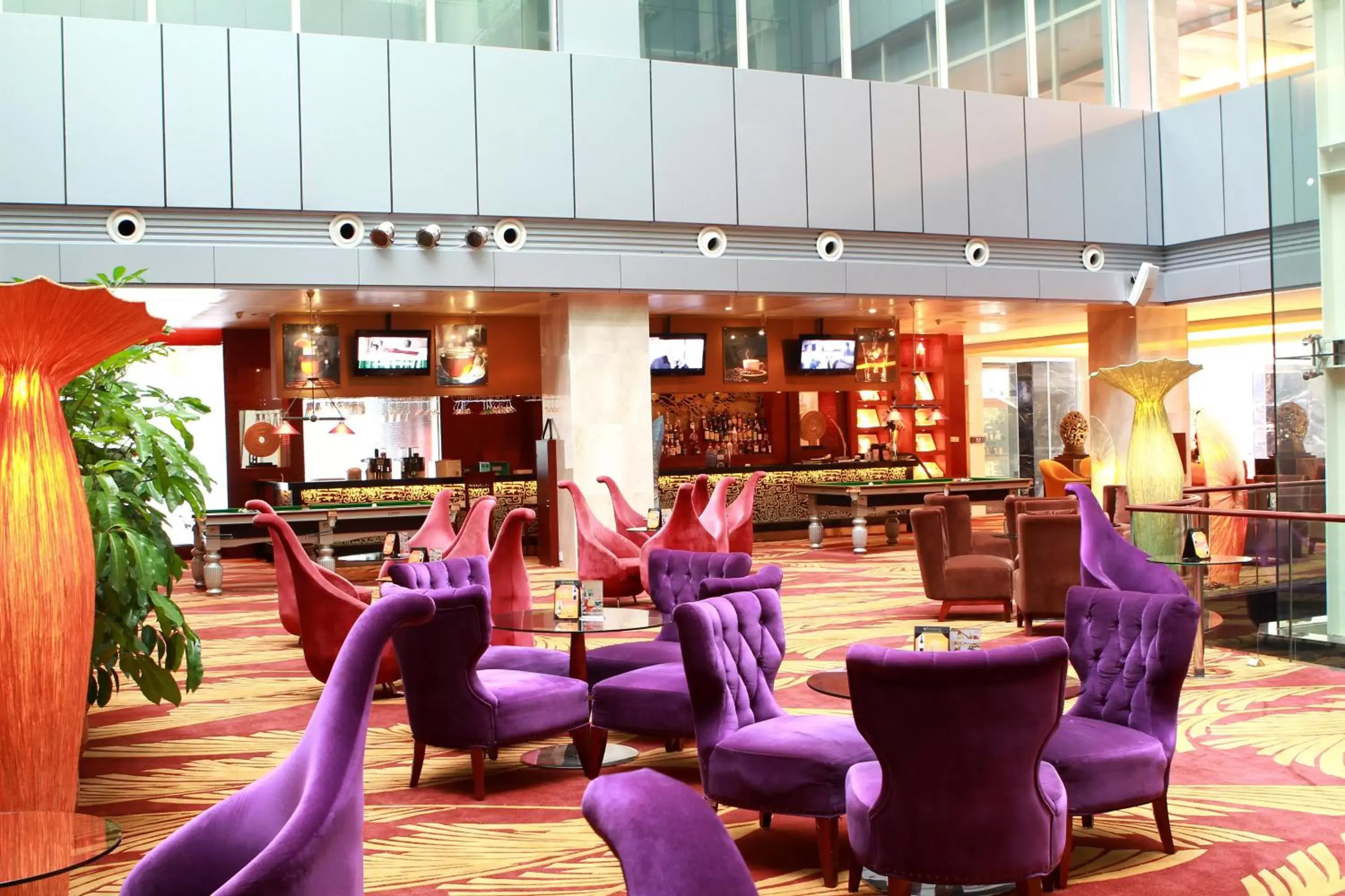 Lobby or reception in Pullman Guangzhou Baiyun Airport
