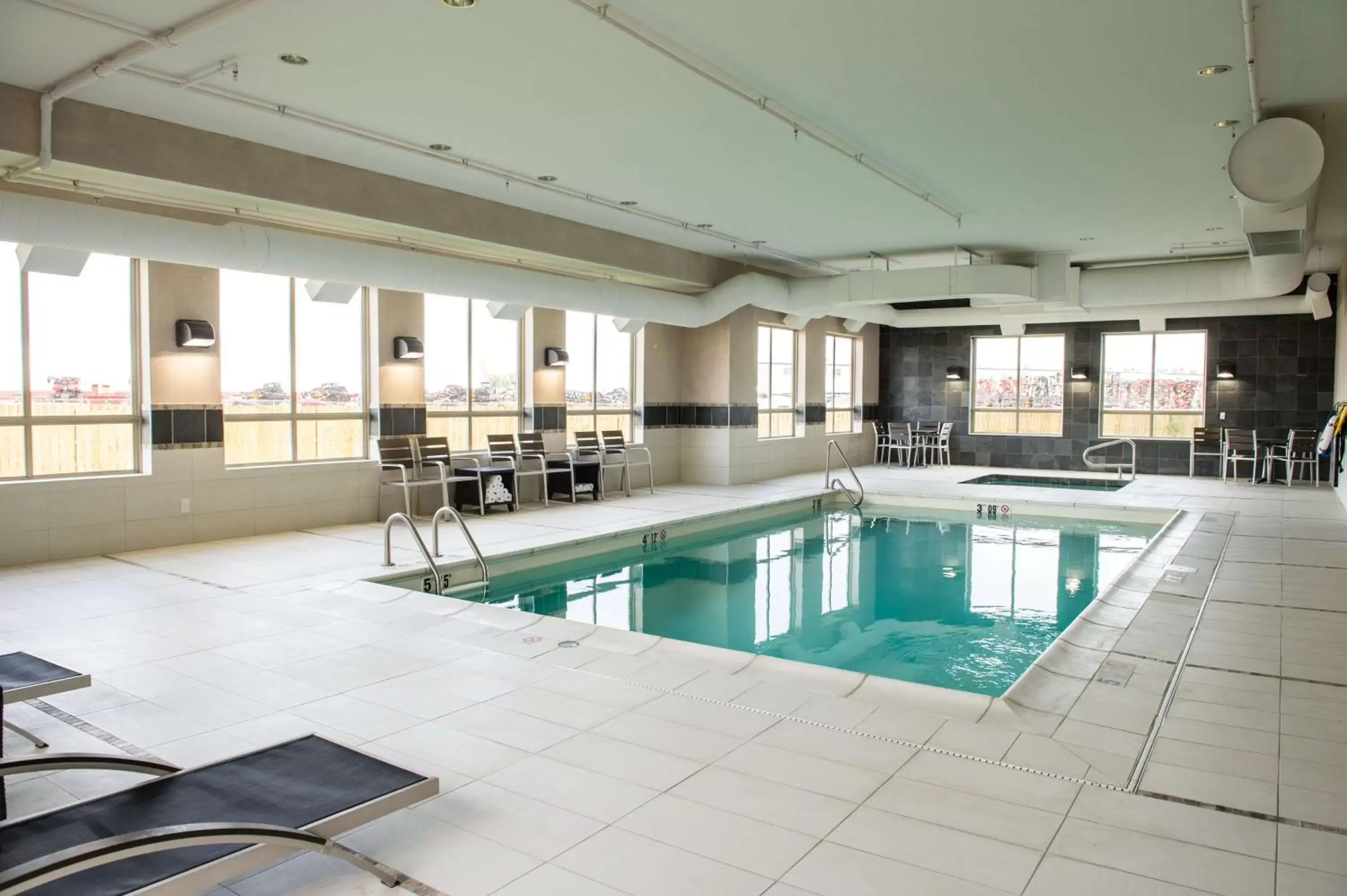Pool view, Swimming Pool in Hampton Inn & Suites East Gate Regina
