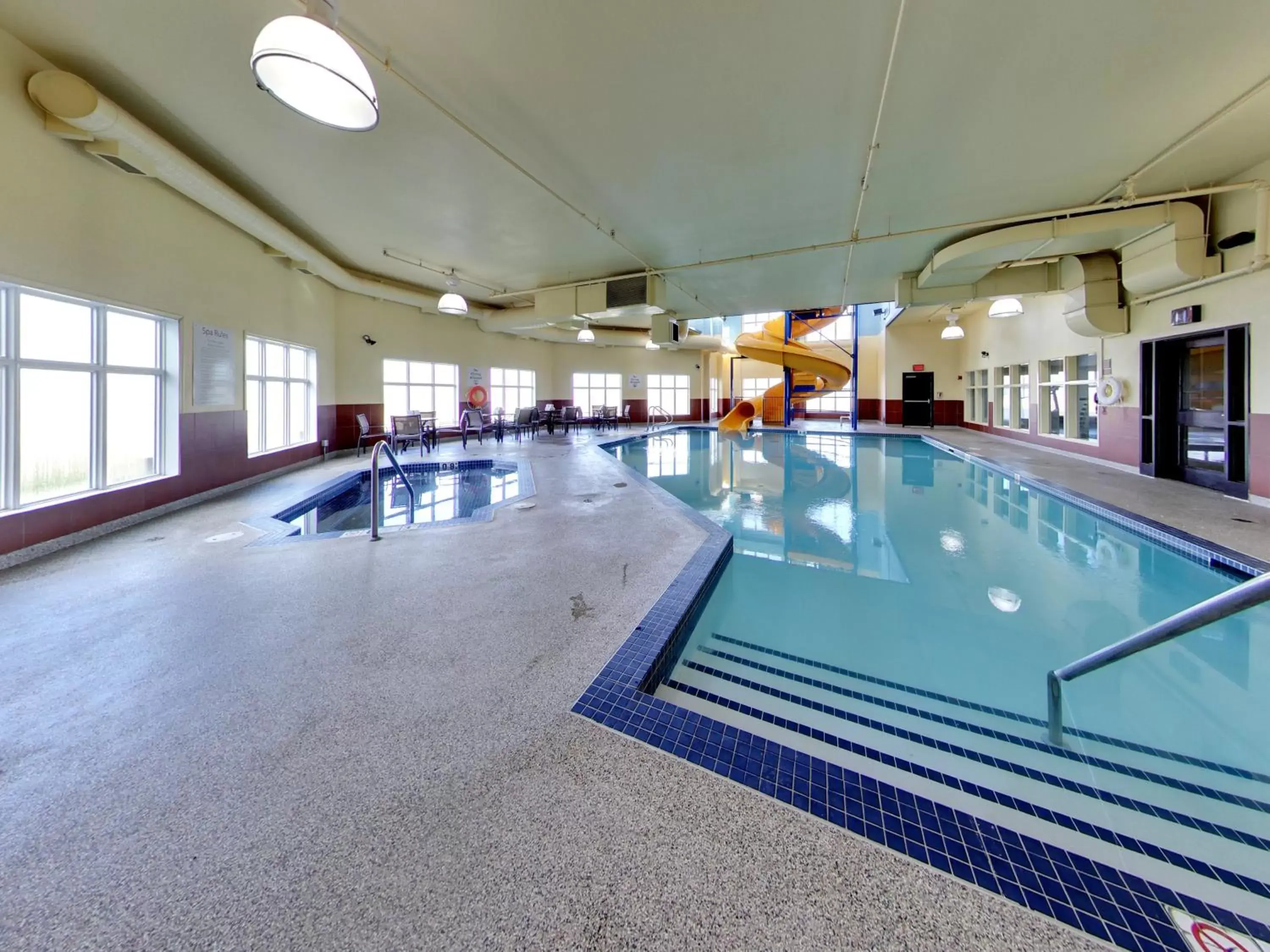 Swimming Pool in Holiday Inn Express Hotel & Suites - Edmonton International Airport, an IHG Hotel