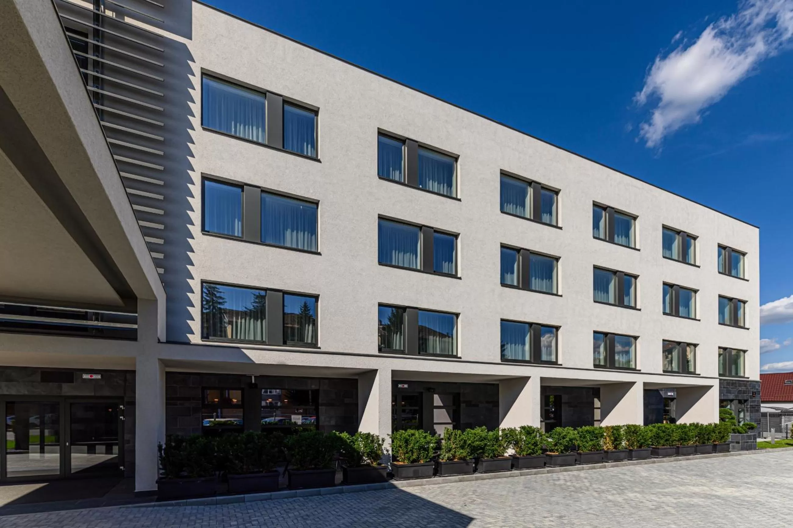 Property building in B THE HOTEL