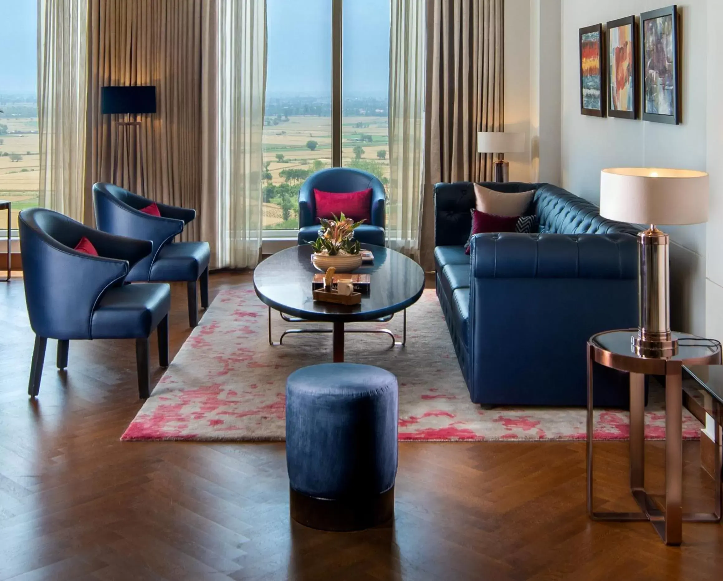 Seating Area in Sandal Suites by Lemon Tree Hotels