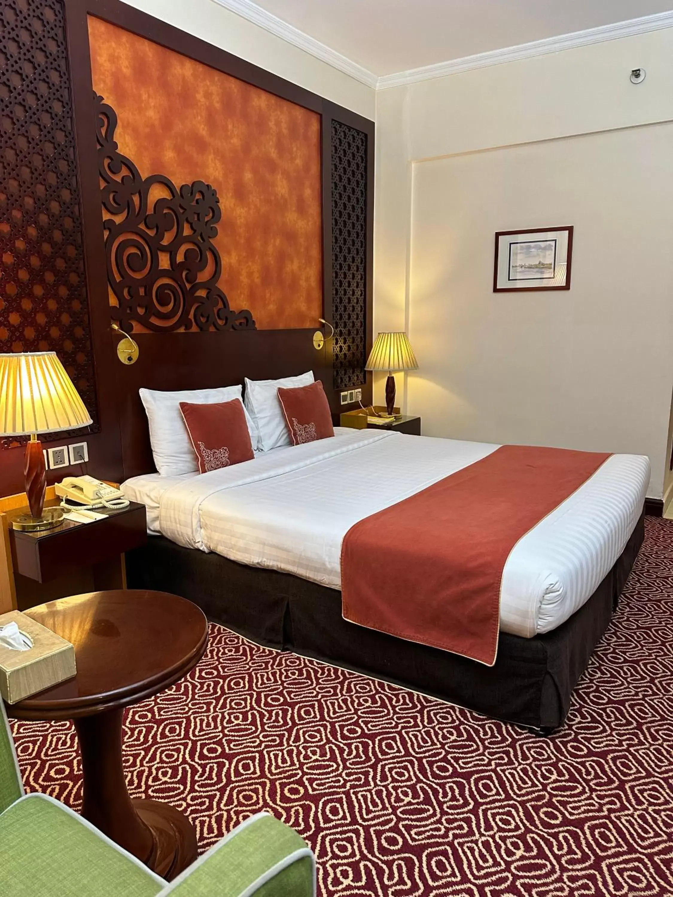 Bed in Dubai Grand Hotel by Fortune, Dubai Airport