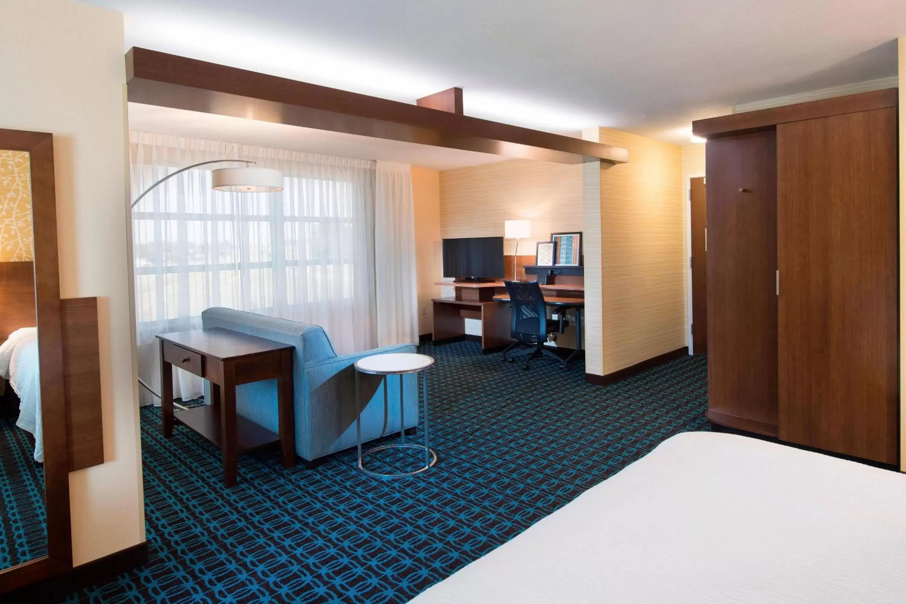 Bedroom, Seating Area in Fairfield Inn & Suites by Marriott Scottsbluff