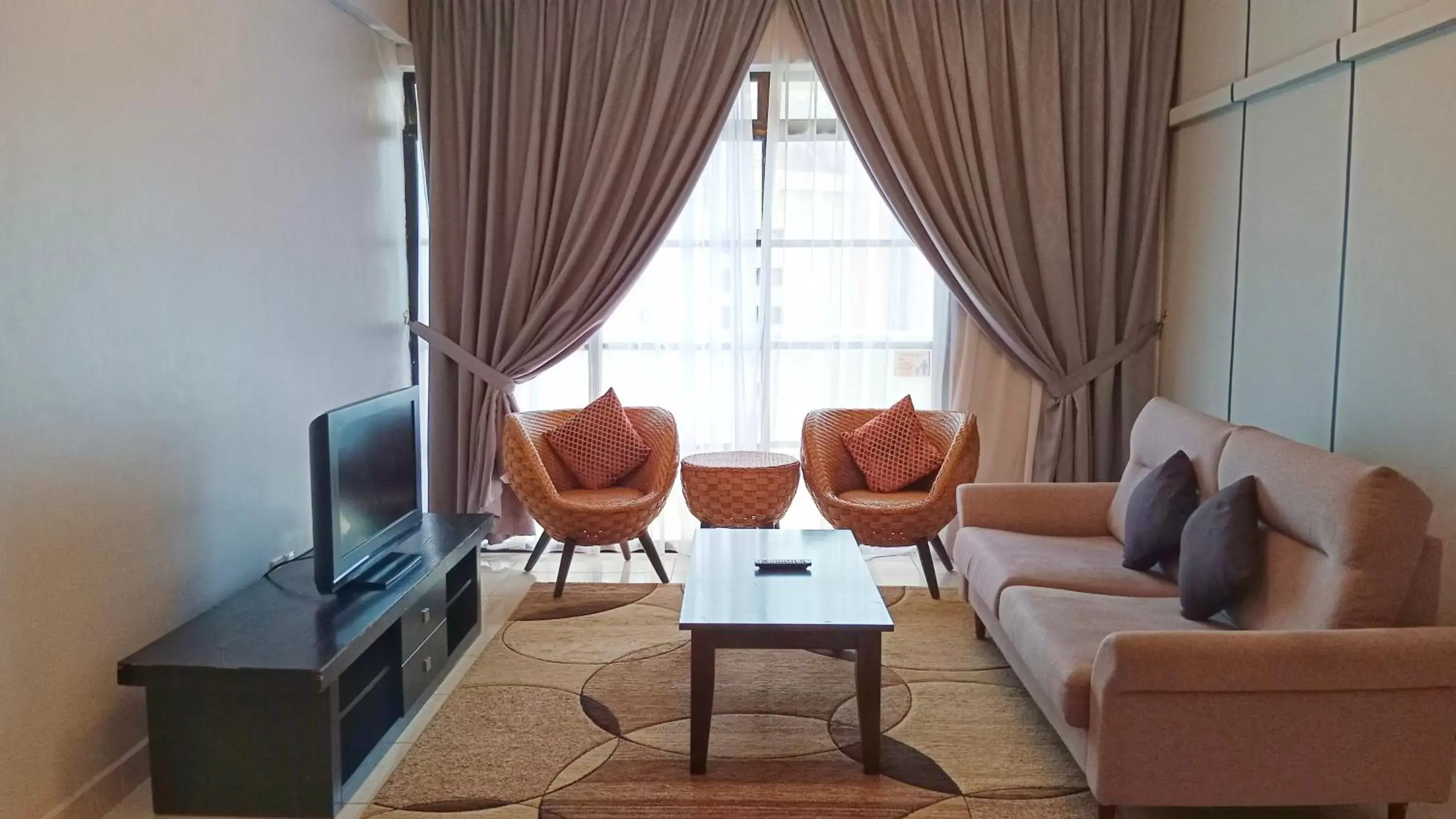 Seating Area in Sumai Hotel Apartment