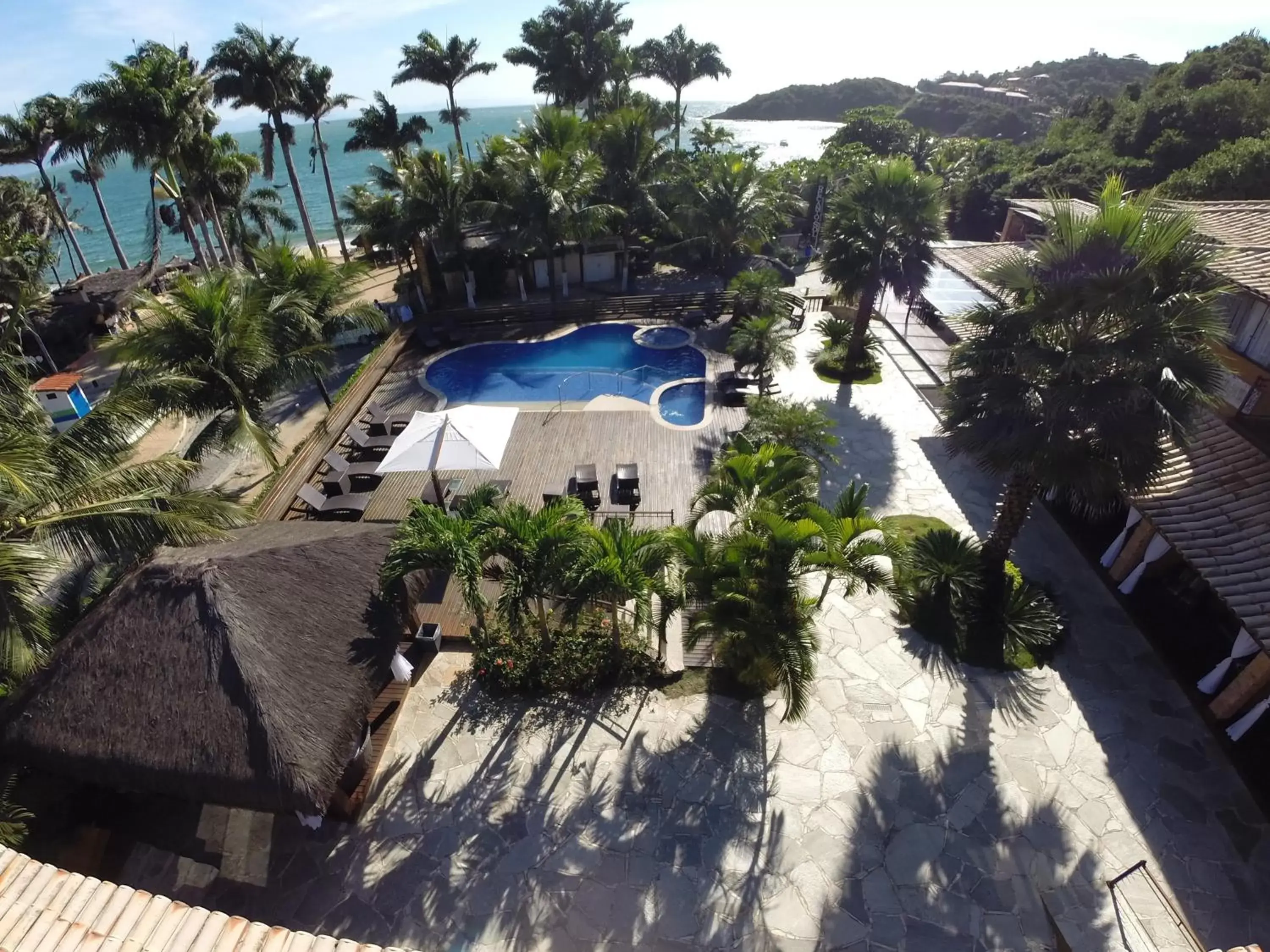 Bird's eye view, Pool View in Rio Búzios Boutique Hotel