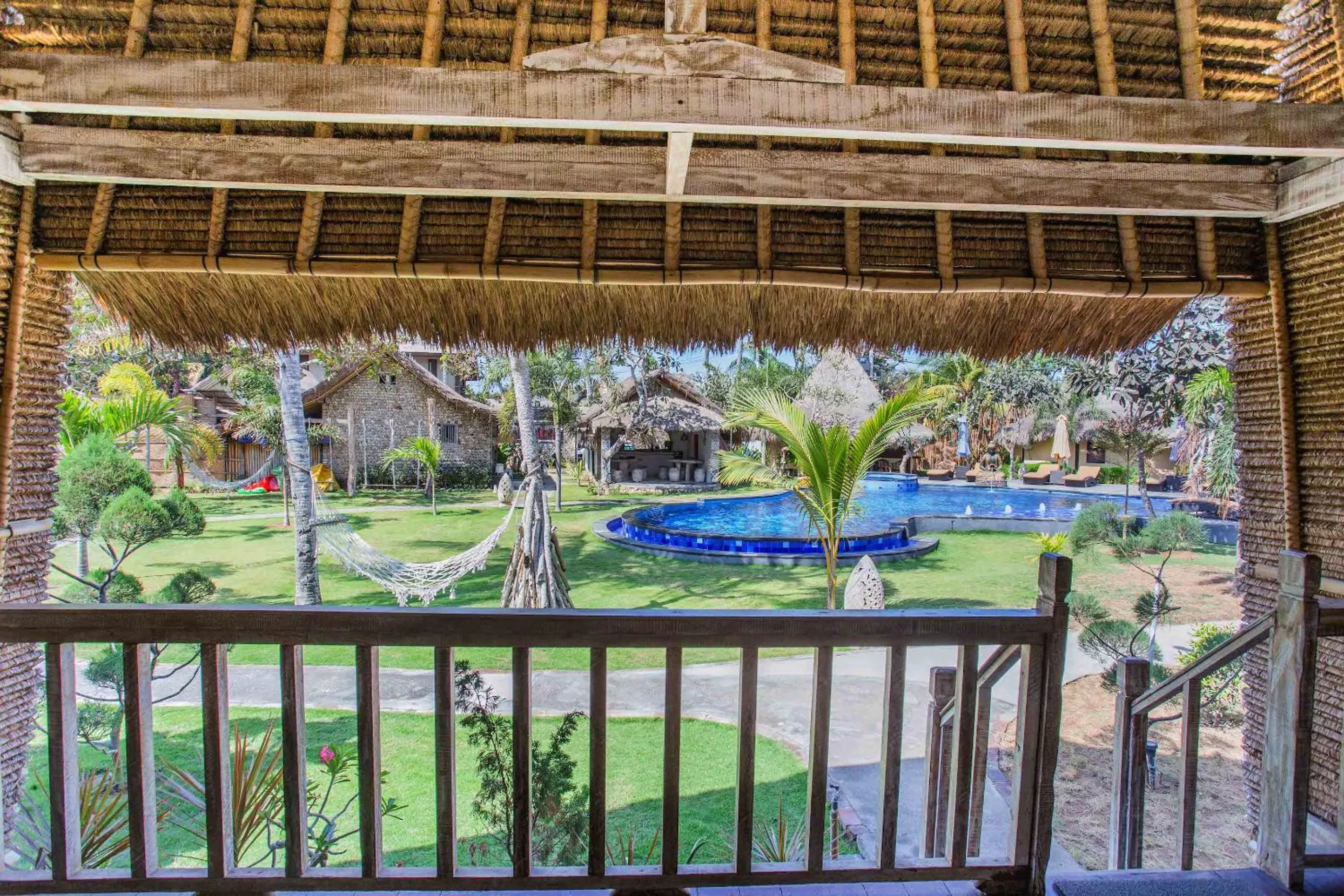 Balcony/Terrace in Sanghyang Bay Villas