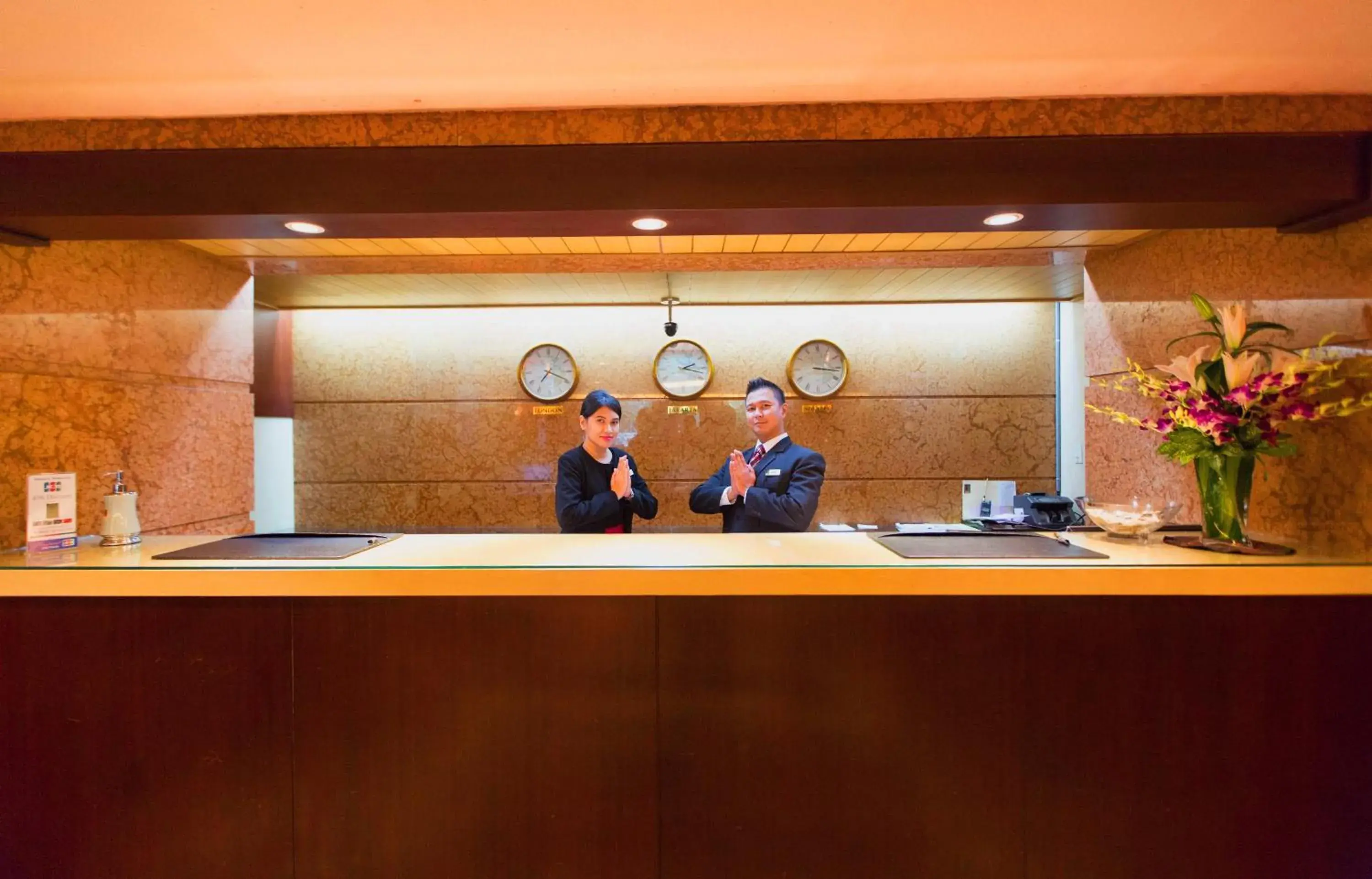 Staff in Kristal Hotel Jakarta