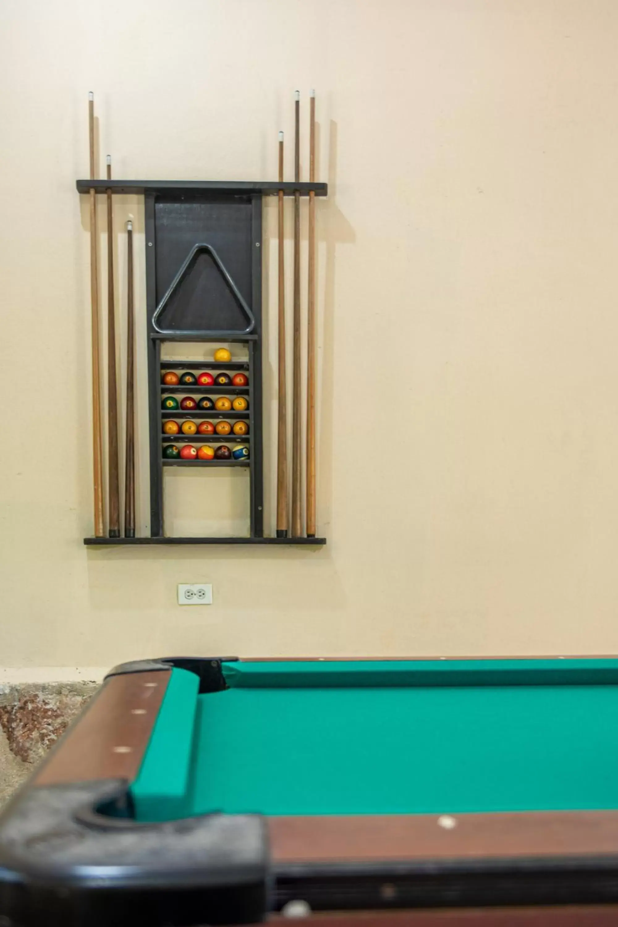 Game Room, Billiards in Hacienda San Miguel Yucatan