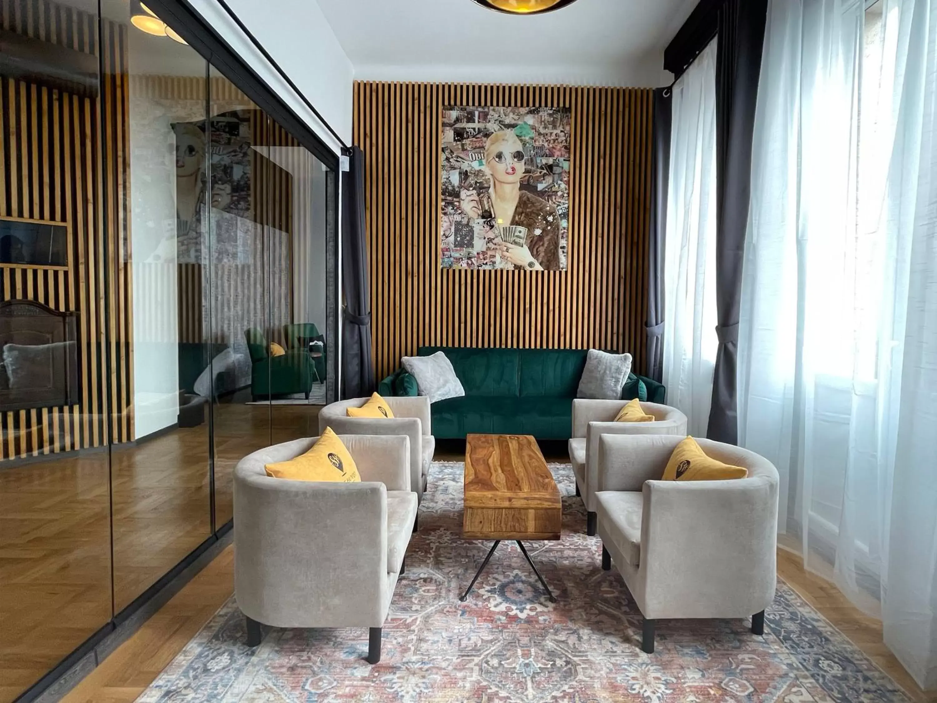 Living room, Seating Area in Smart Hotel Budapest