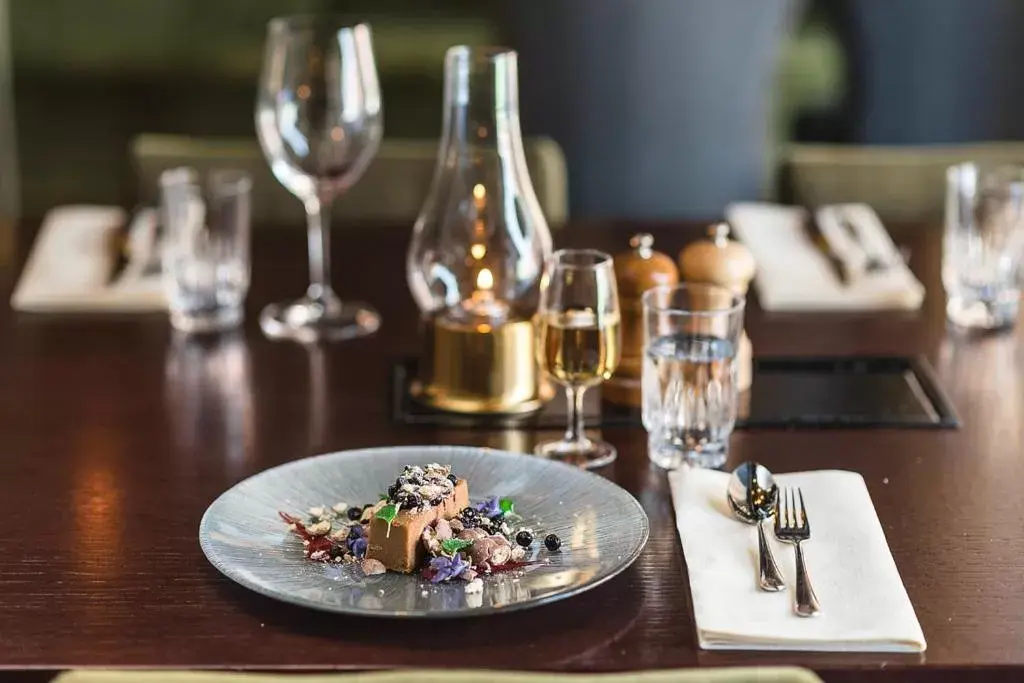 Food close-up in First Hotel Central