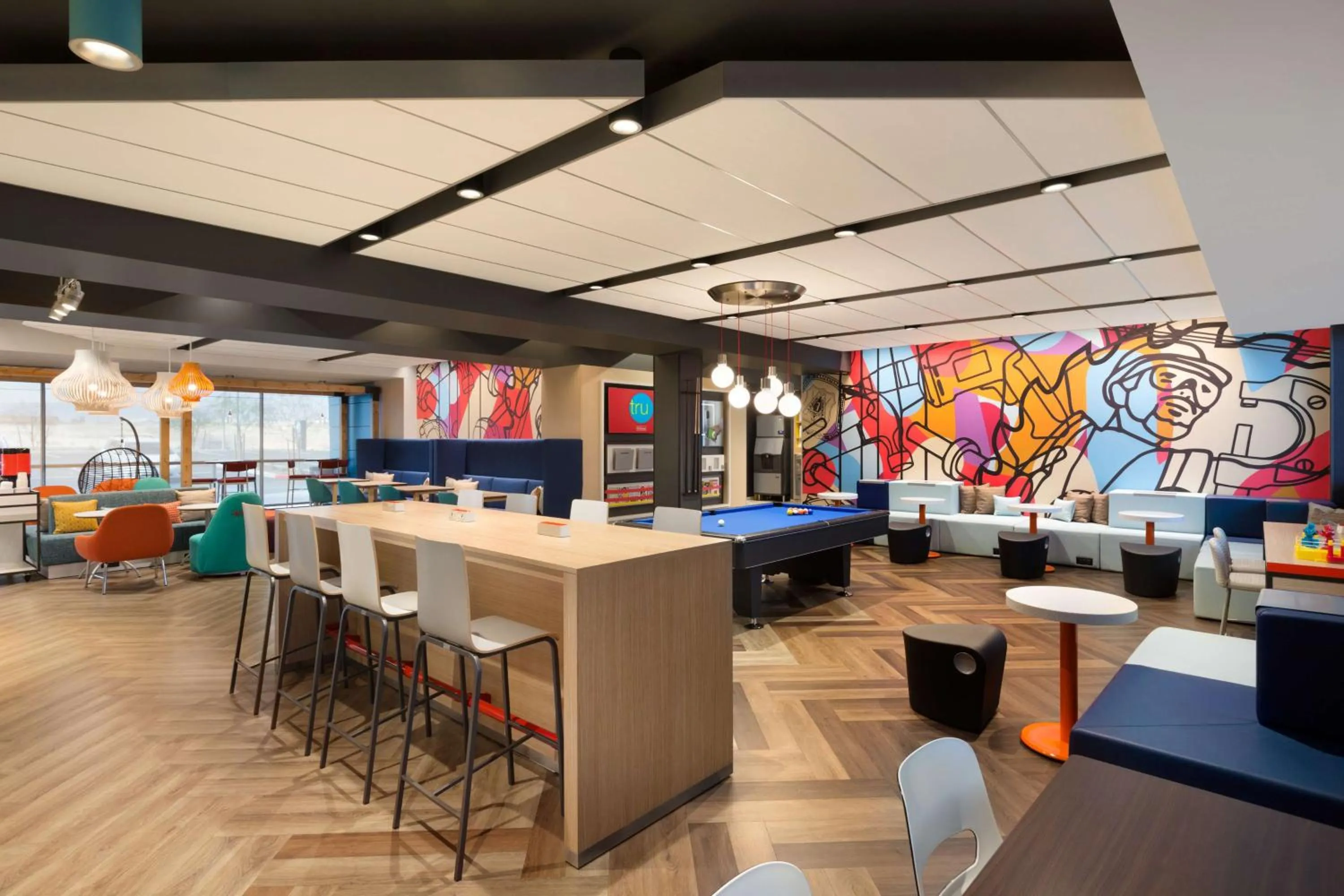 Lobby or reception in Tru By Hilton Las Vegas Airport NV