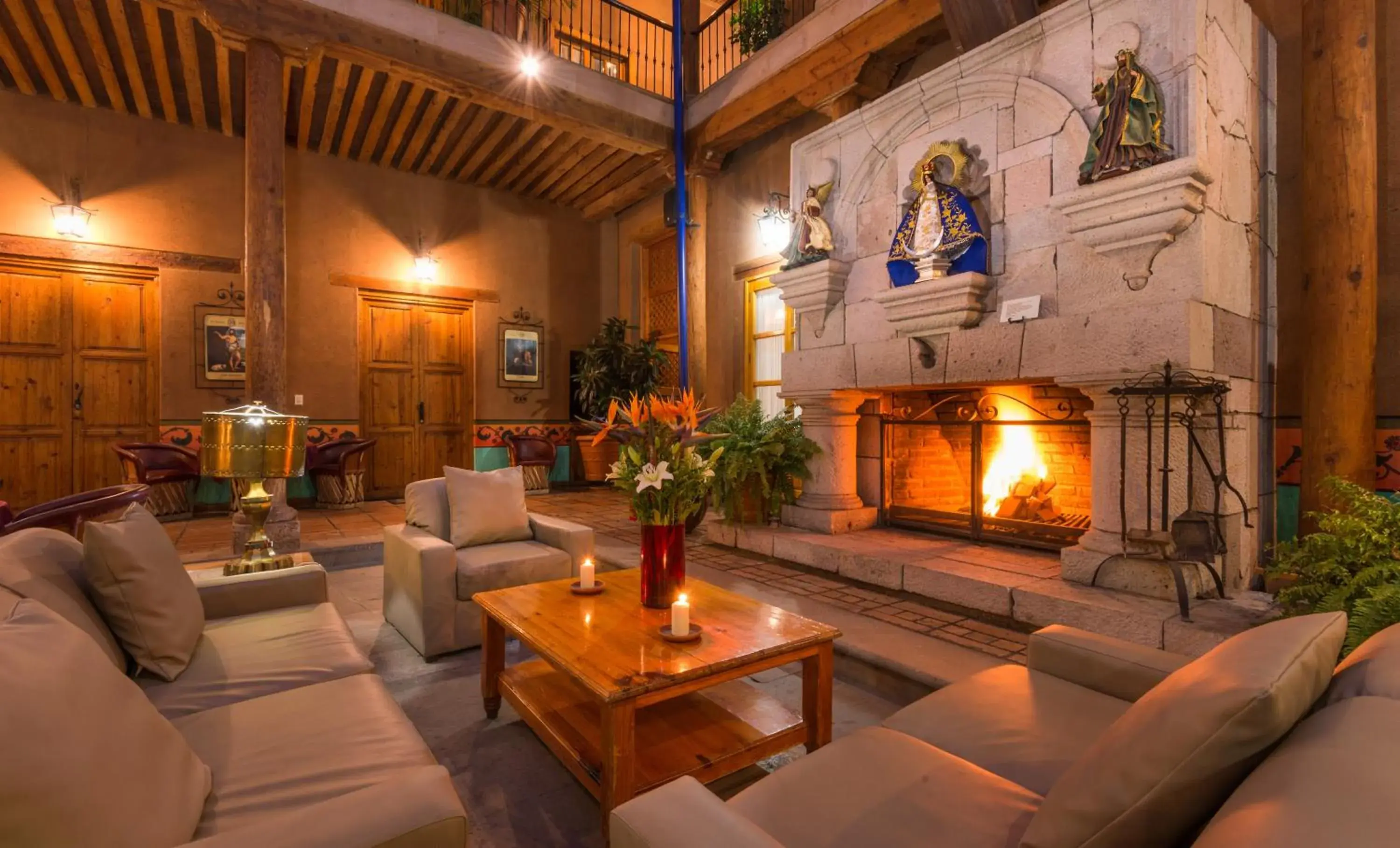 Living room in Hotel Casa del Refugio