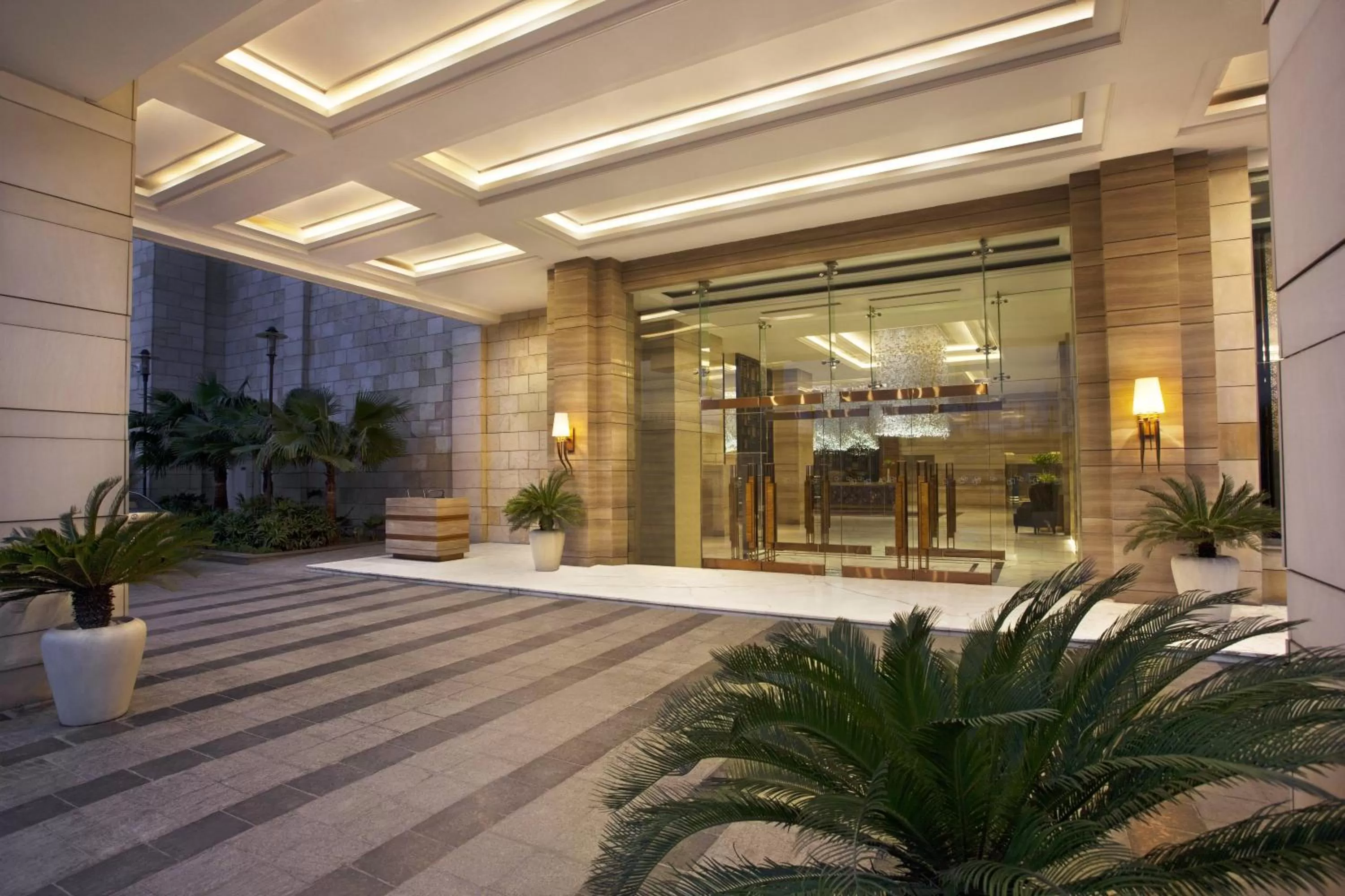 Facade/entrance in Crowne Plaza New Delhi Mayur Vihar Noida by IHG