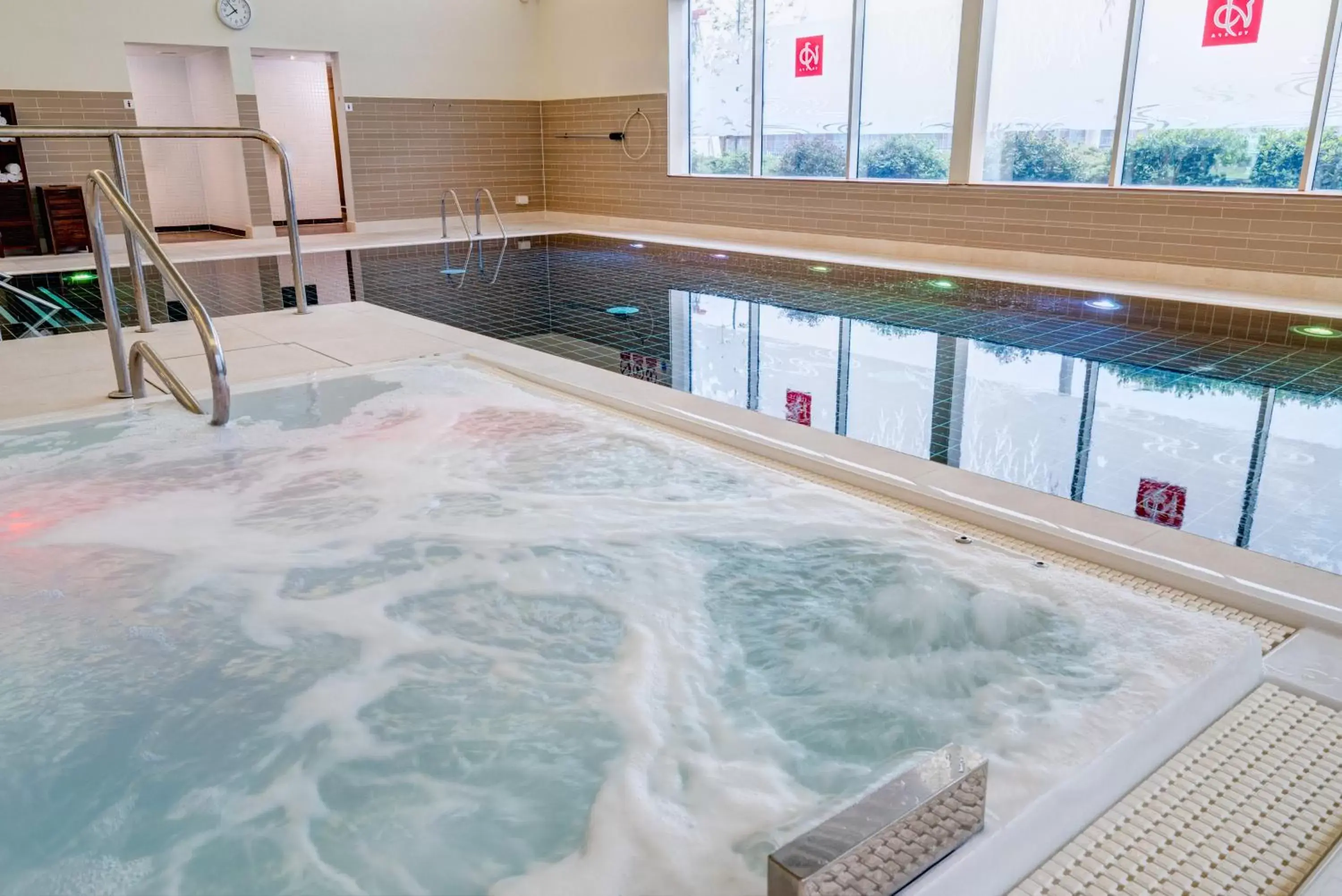 Hot Tub, Swimming Pool in Apex City Quay Hotel & Spa