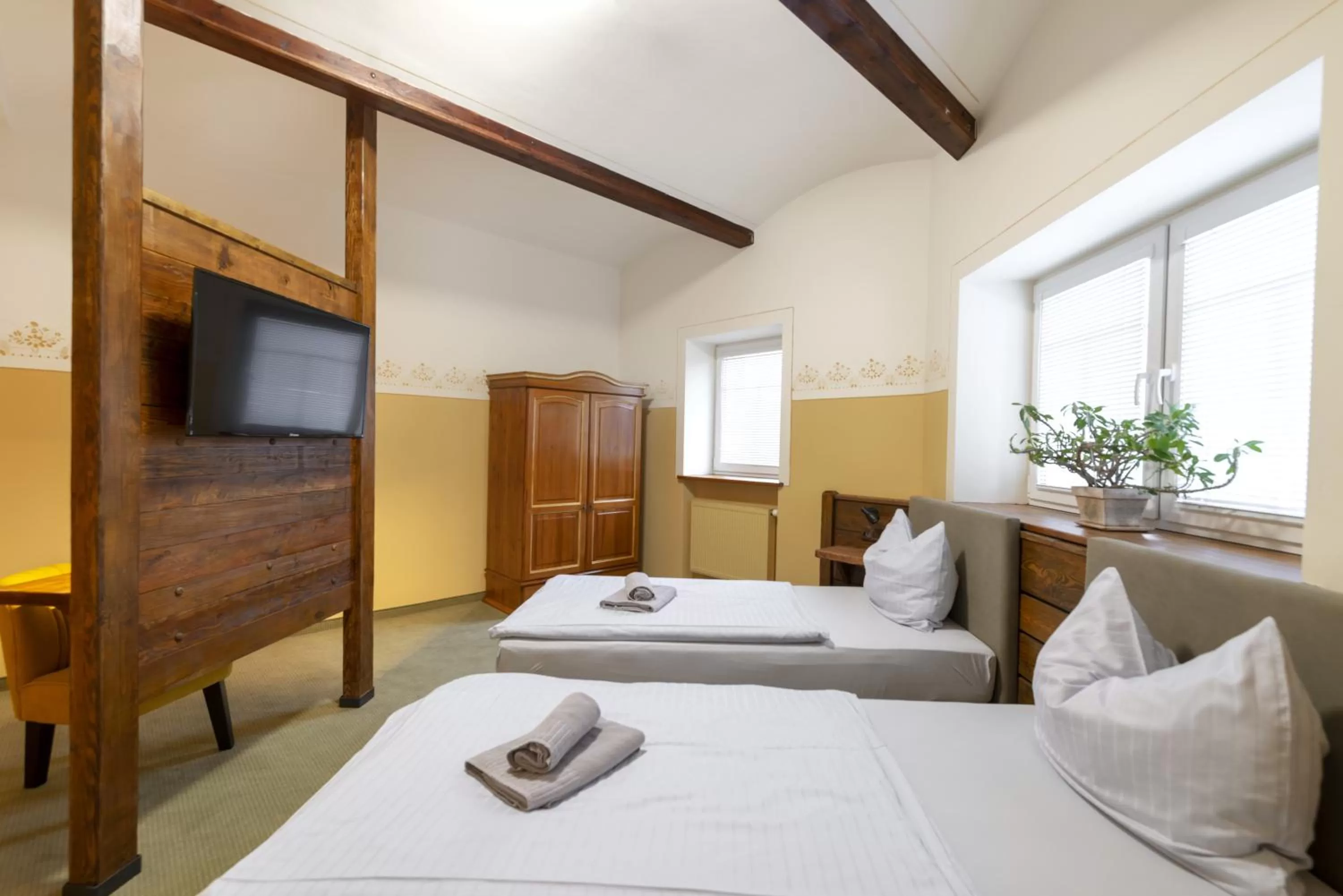 Bed in Hotel U Simla