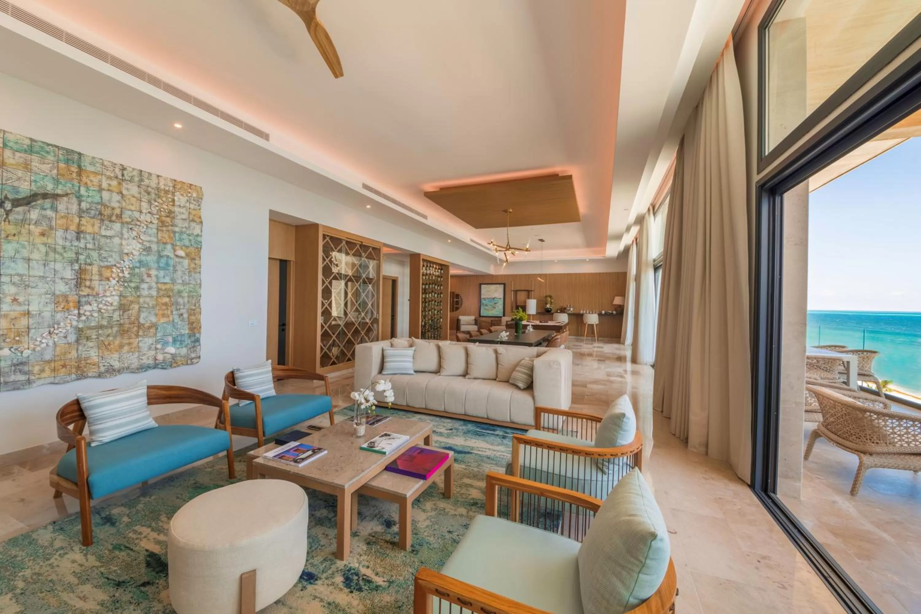 Living room in Haven Riviera Cancun - All Inclusive - Adults Only