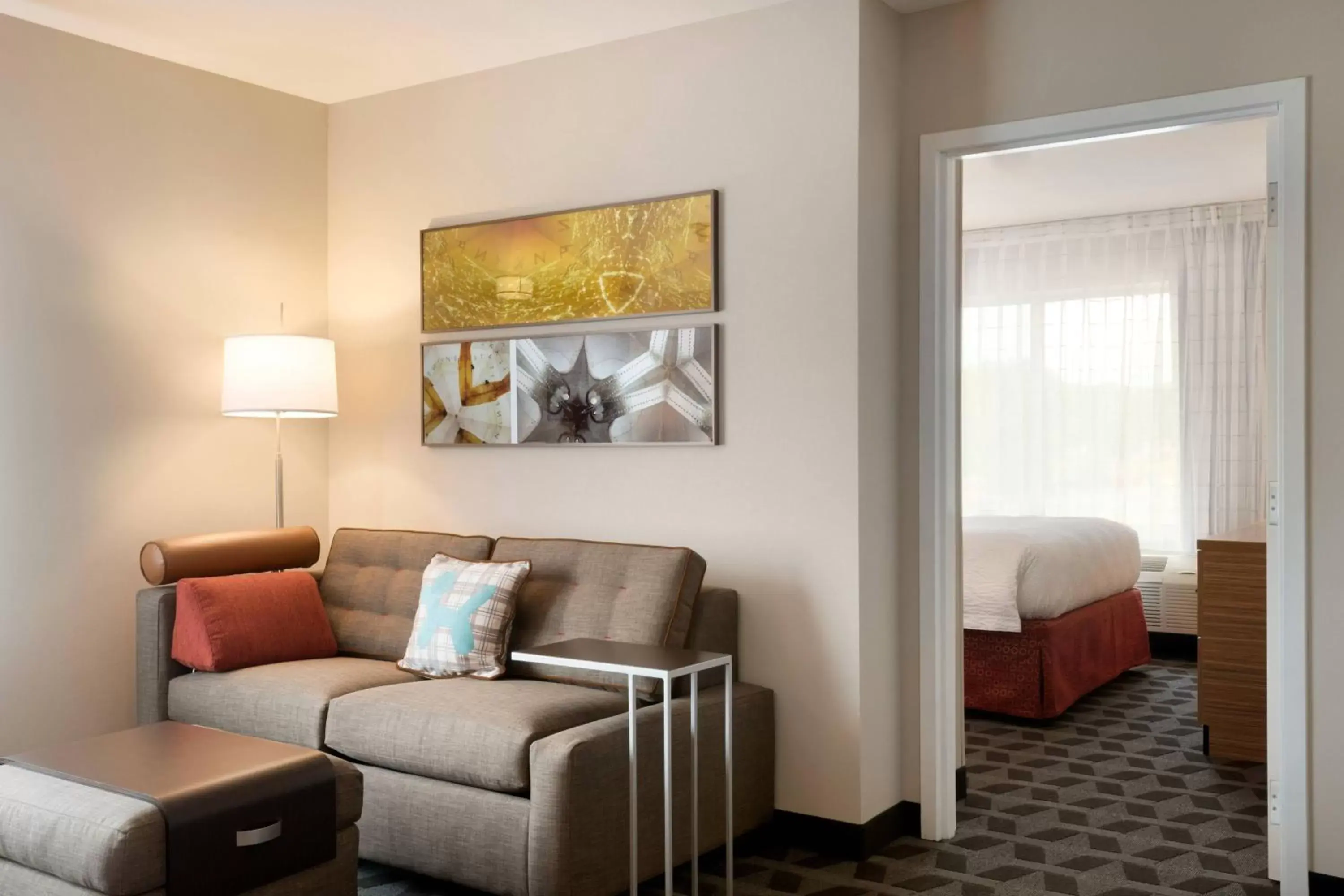 Bedroom, Seating Area in TownePlace Suites by Marriott Joliet Minooka