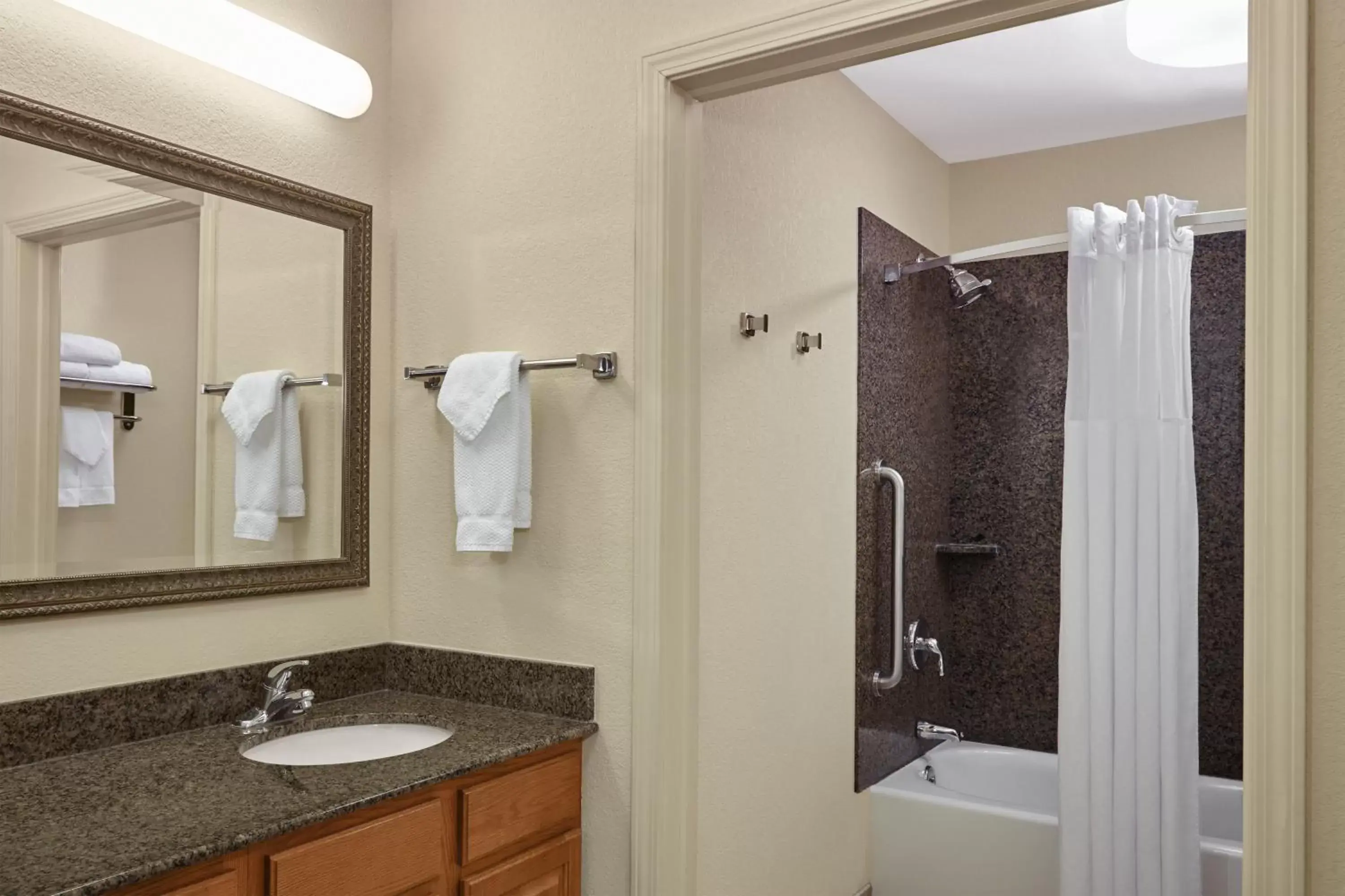 Bathroom in Staybridge Suites Milwaukee Airport South, an IHG Hotel