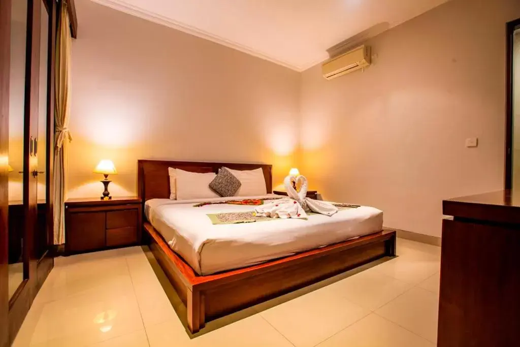 Bed in Lili Cottage Ubud Bed in Lili Cottage Ubud