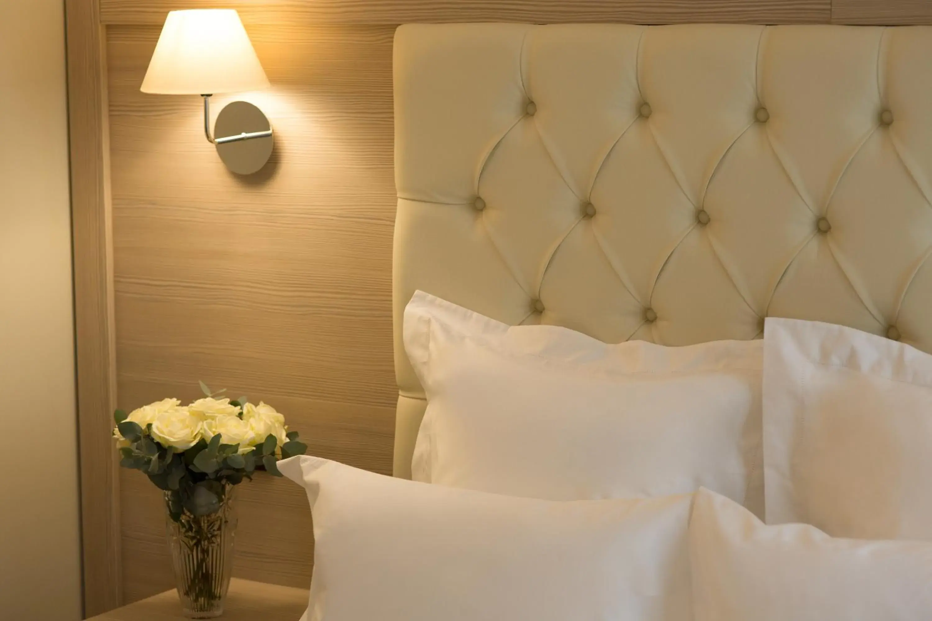 Bed in Hotel Alexandrine Opera