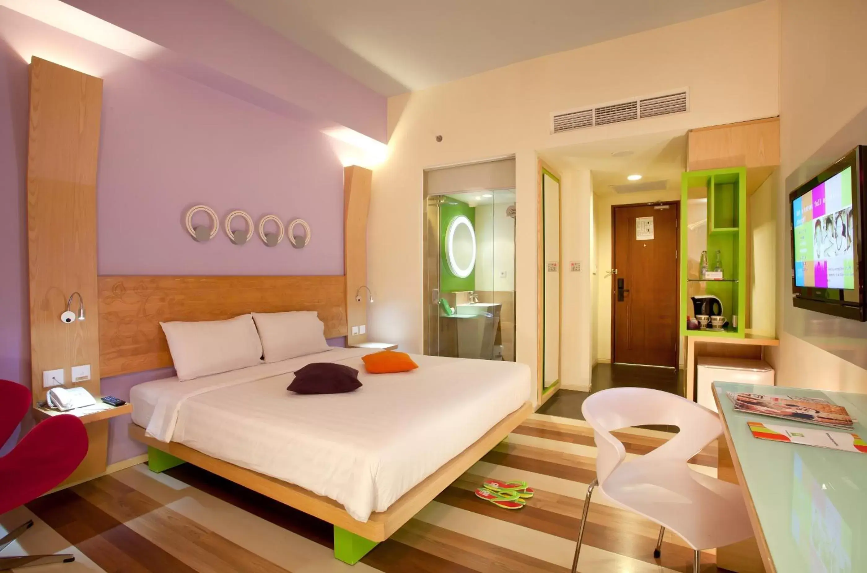 Bedroom in ibis Styles Yogyakarta