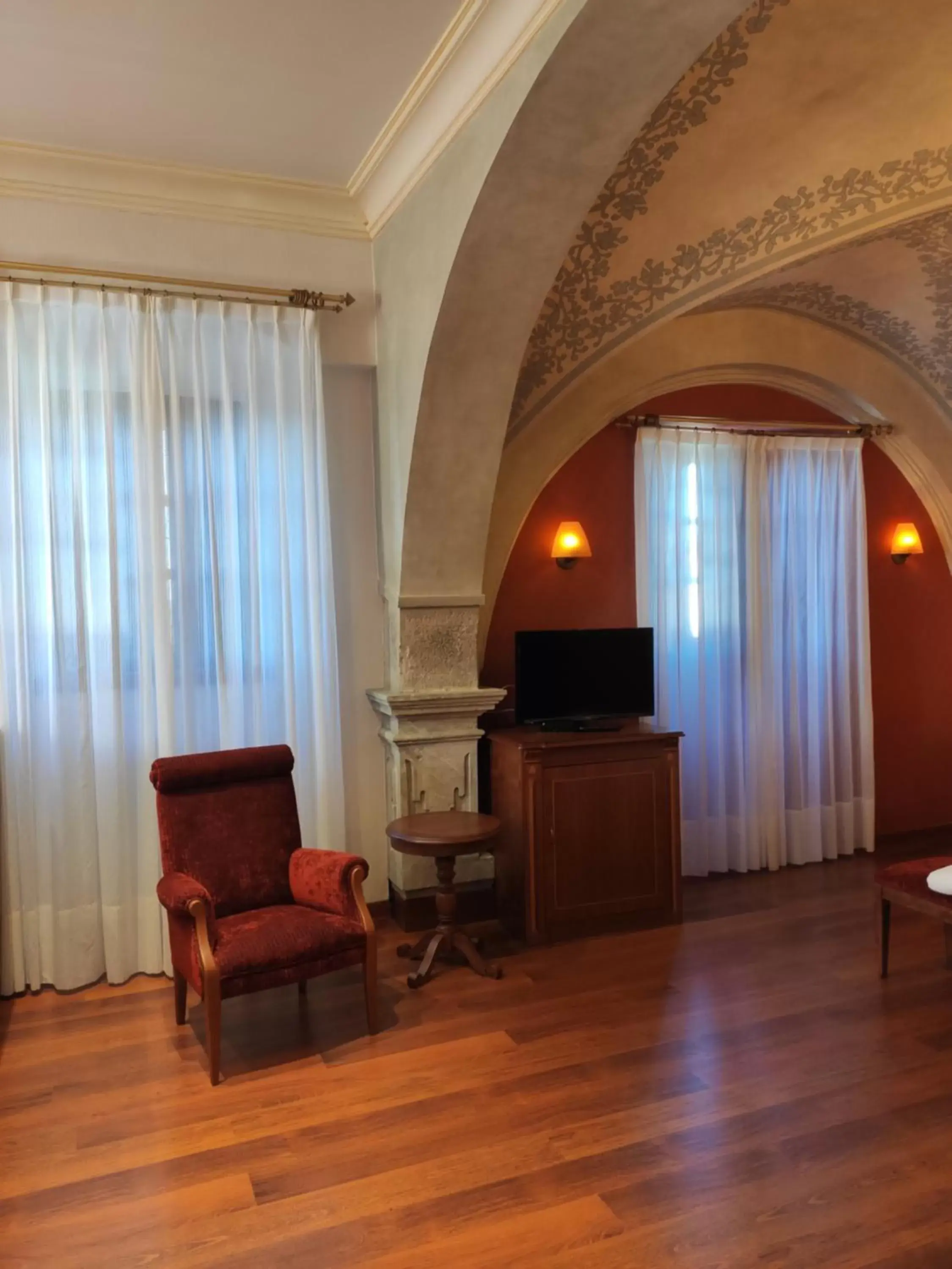 Garden view, Seating Area in Hotel Palacio de la Magdalena