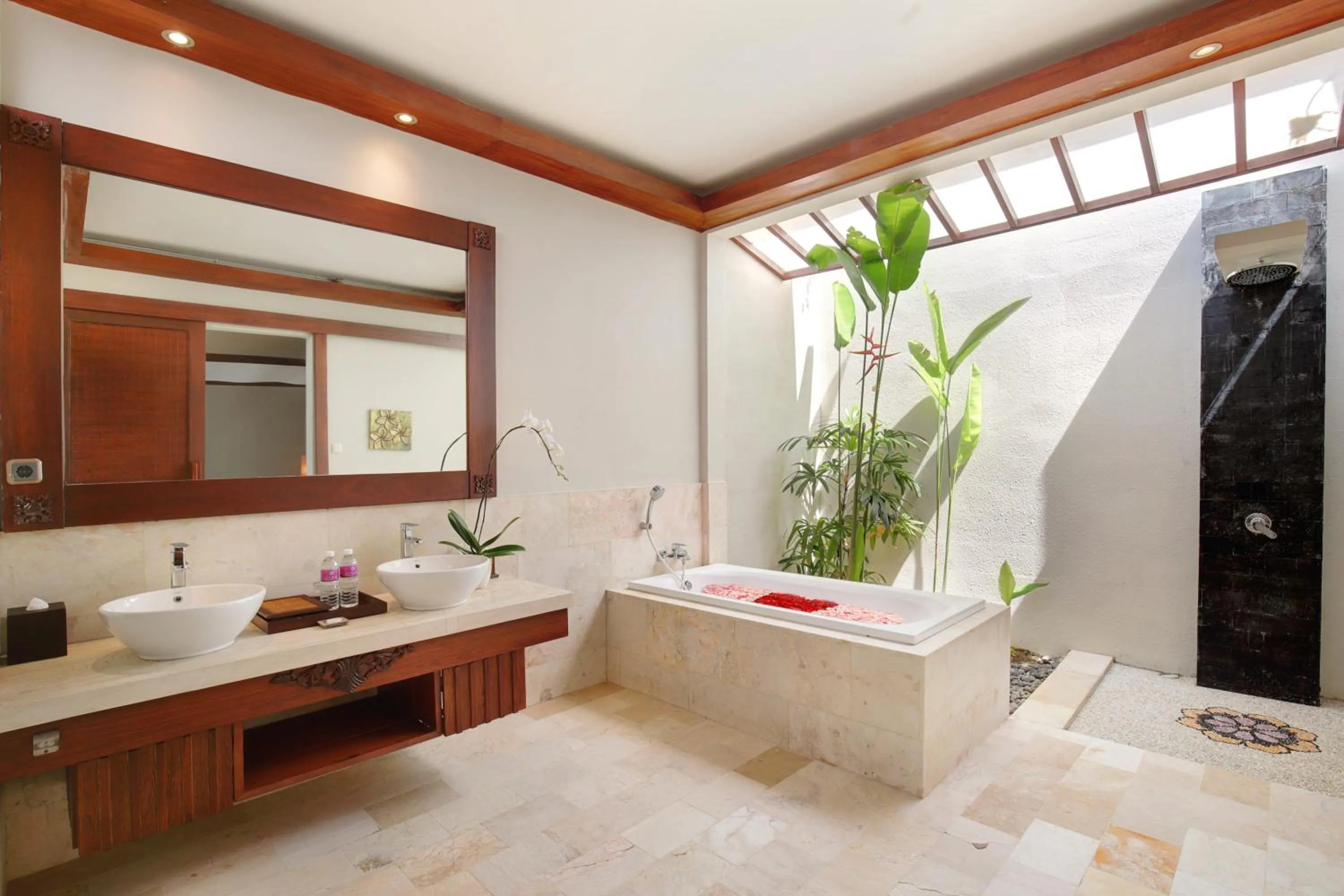 Bathroom in Lumbini Luxury Villas and Spa