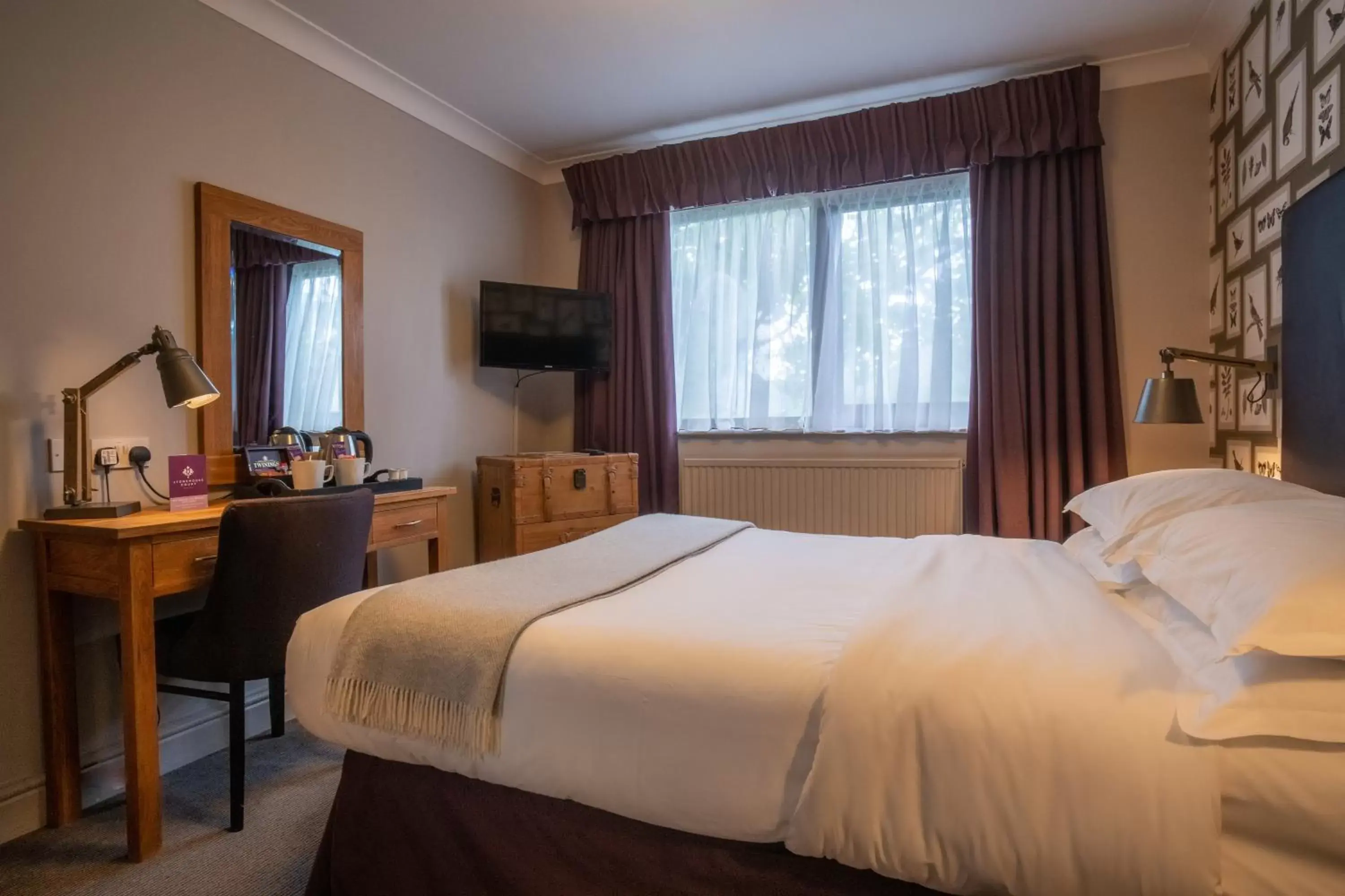 Bedroom, Bed in Stonehouse Court Hotel - A Bespoke Hotel