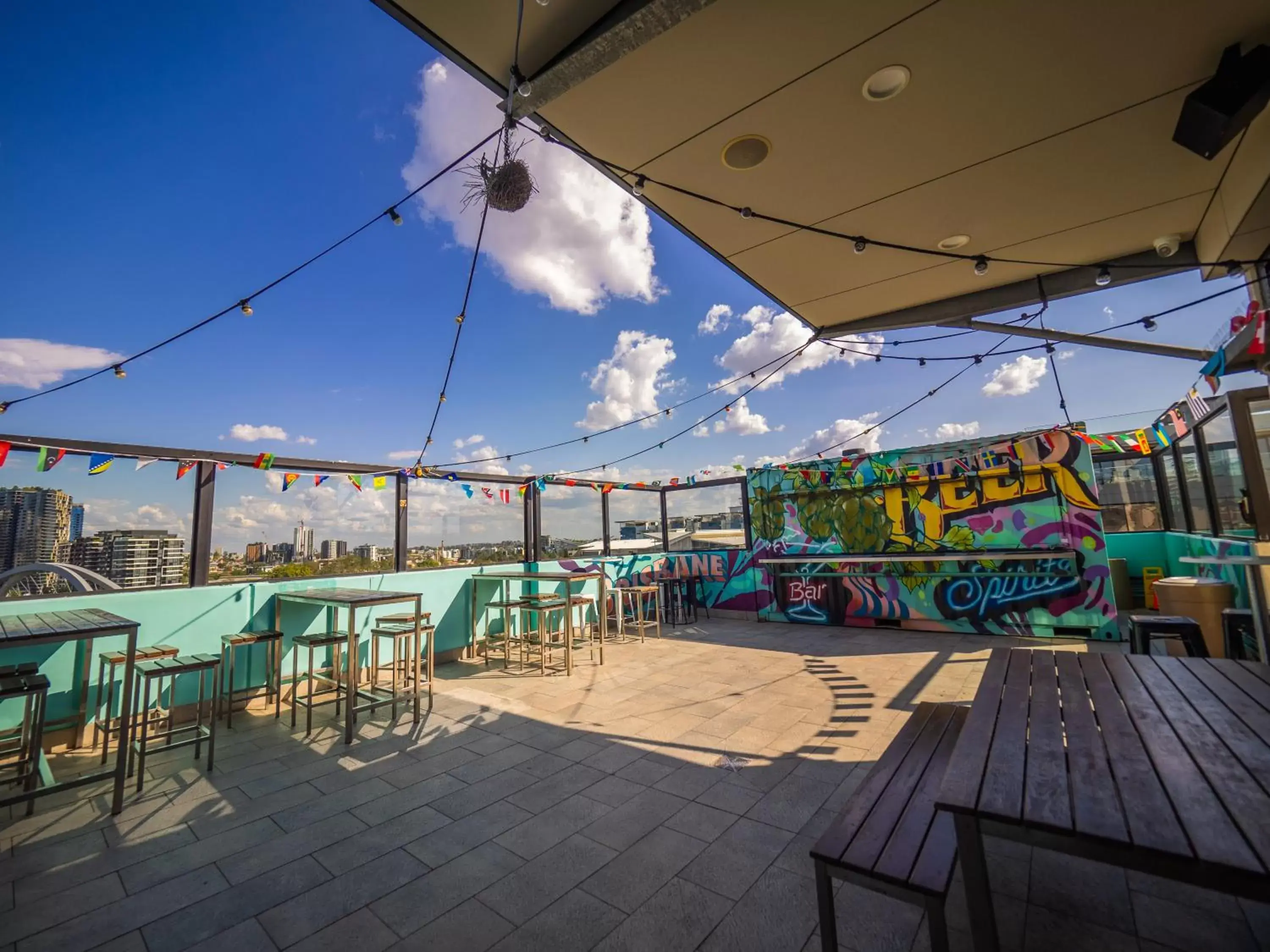 Balcony/Terrace in Brisbane City YHA