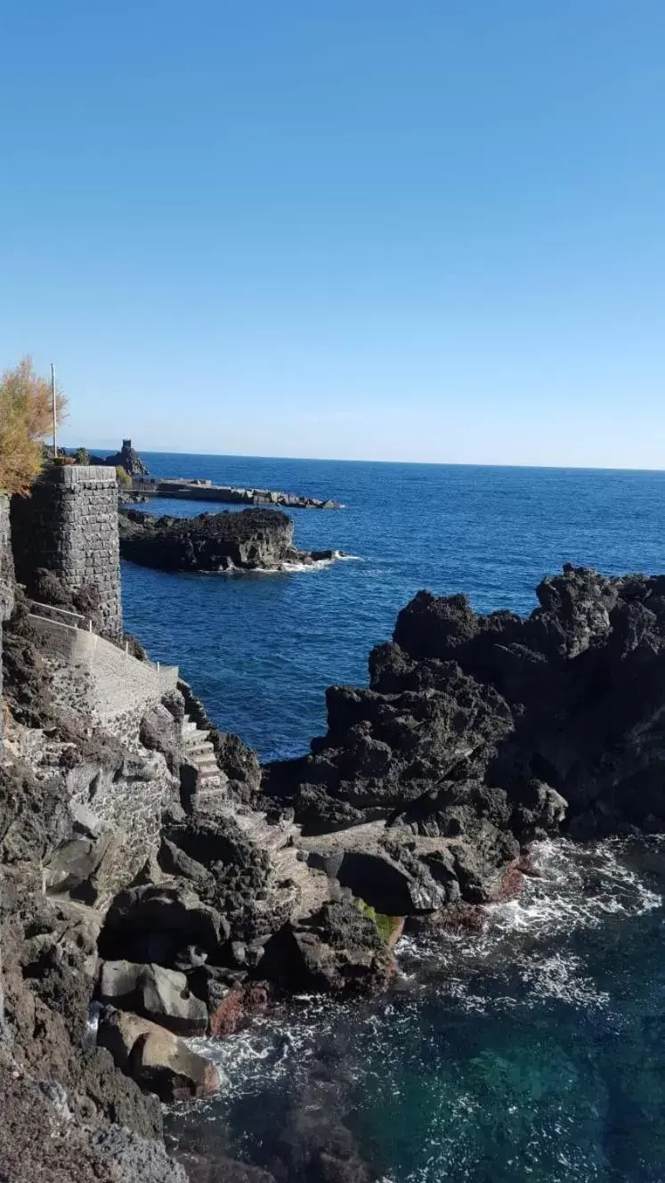 Beach, Natural Landscape in Aci Brezza di Mare