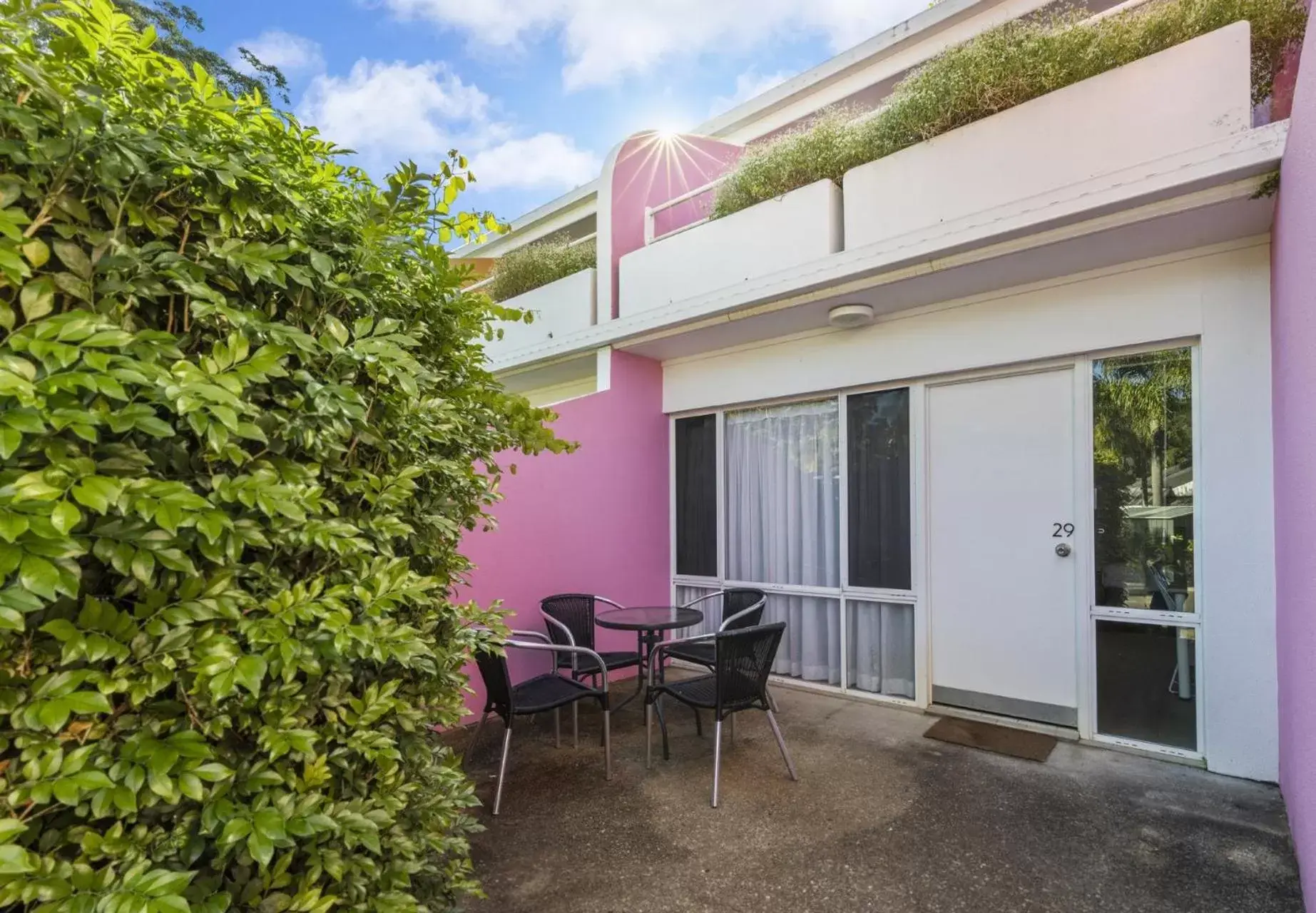 Balcony/Terrace in The Cubana Resort Nambucca Heads