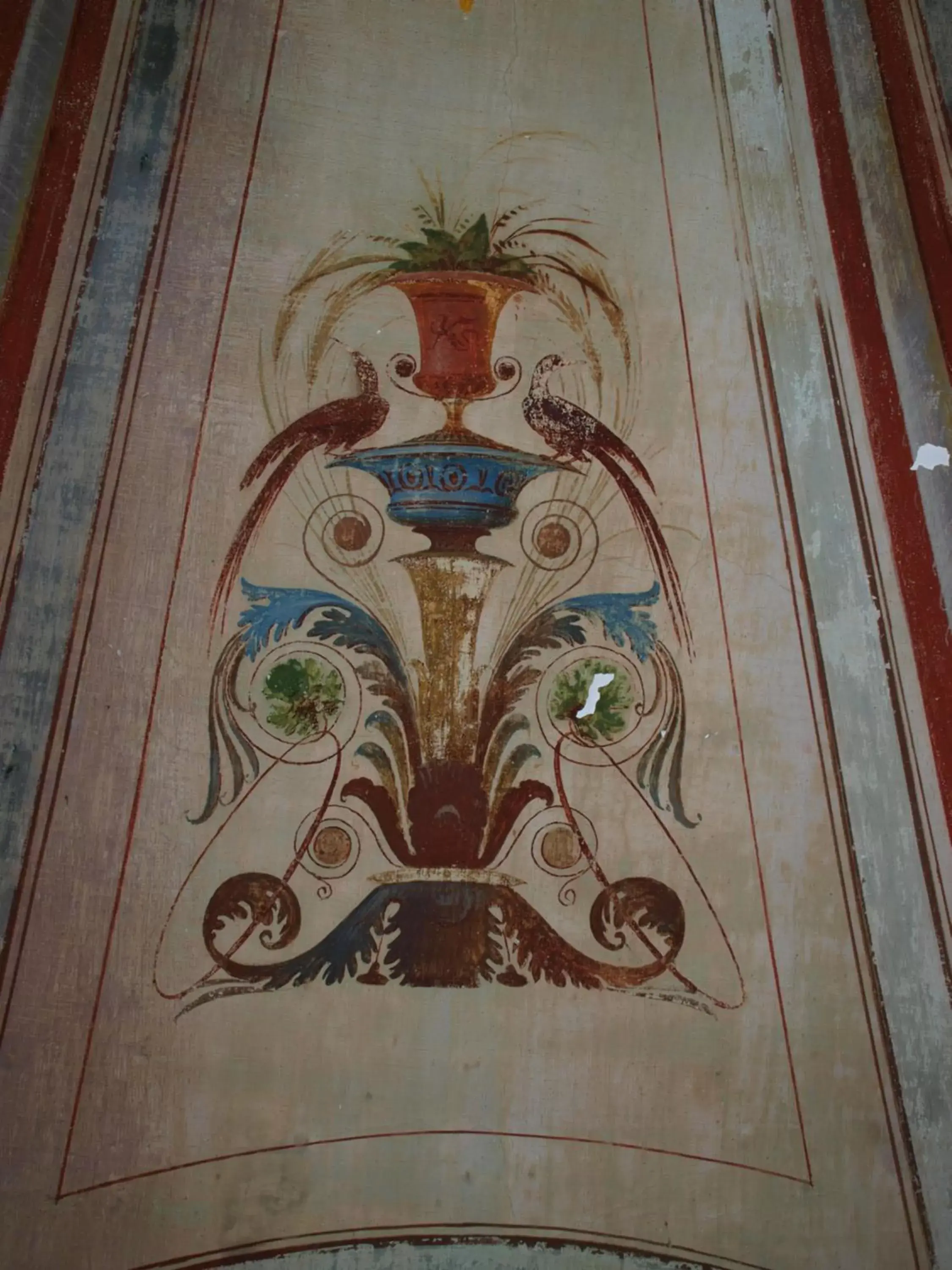 Decorative detail in Hotel Villa Bonera