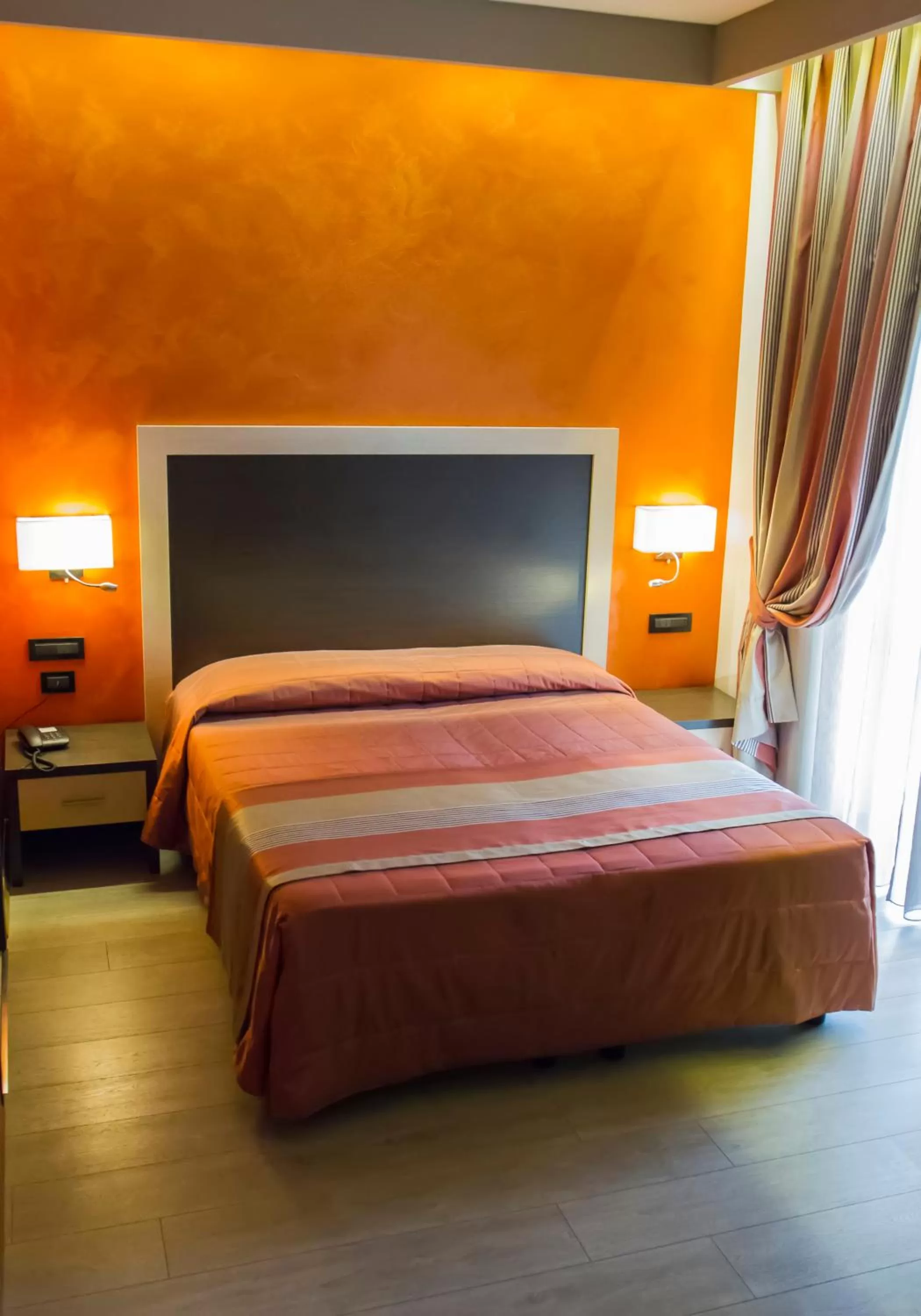 Bed in Hotel Continental