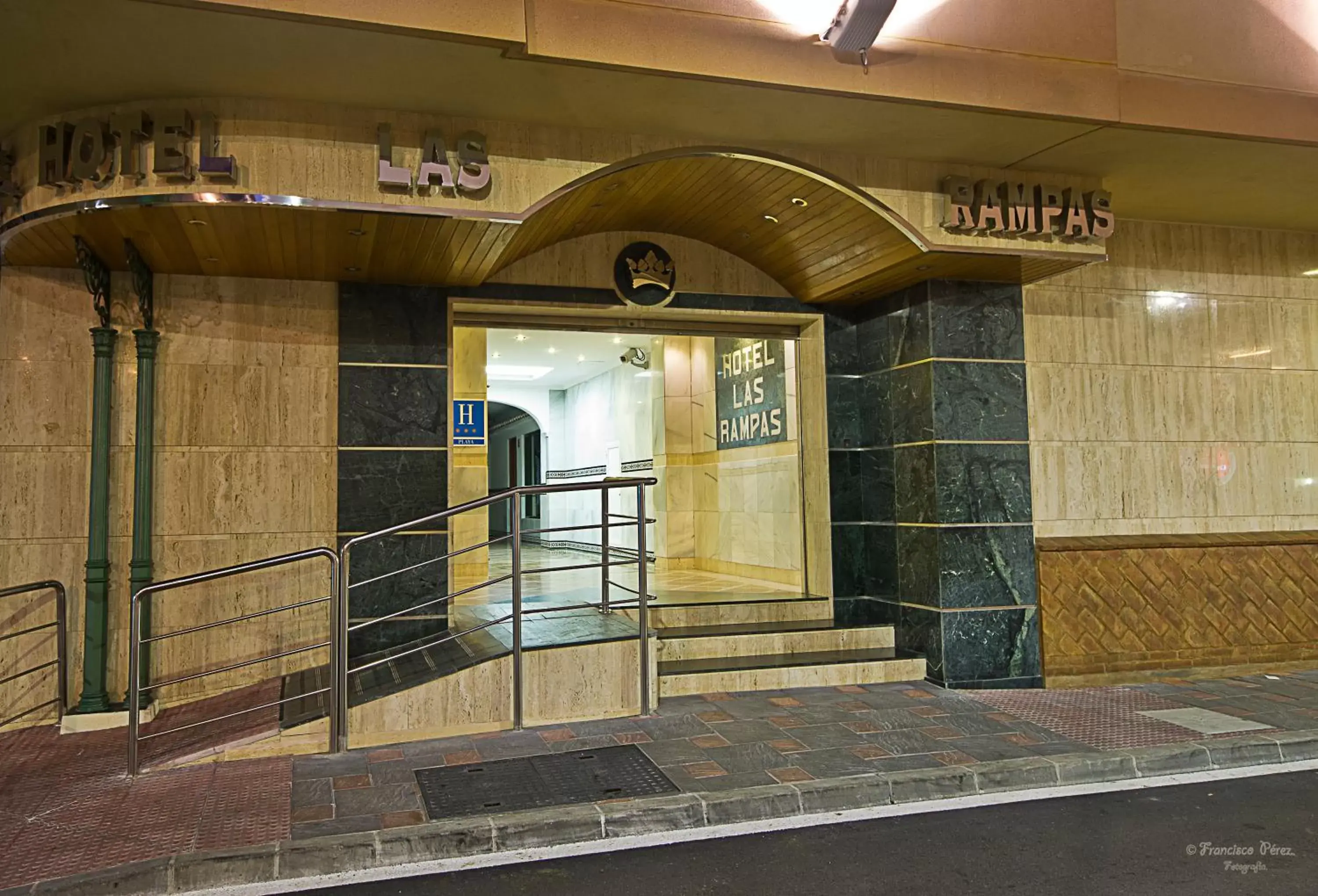 Facade/entrance in Hotel Las Rampas