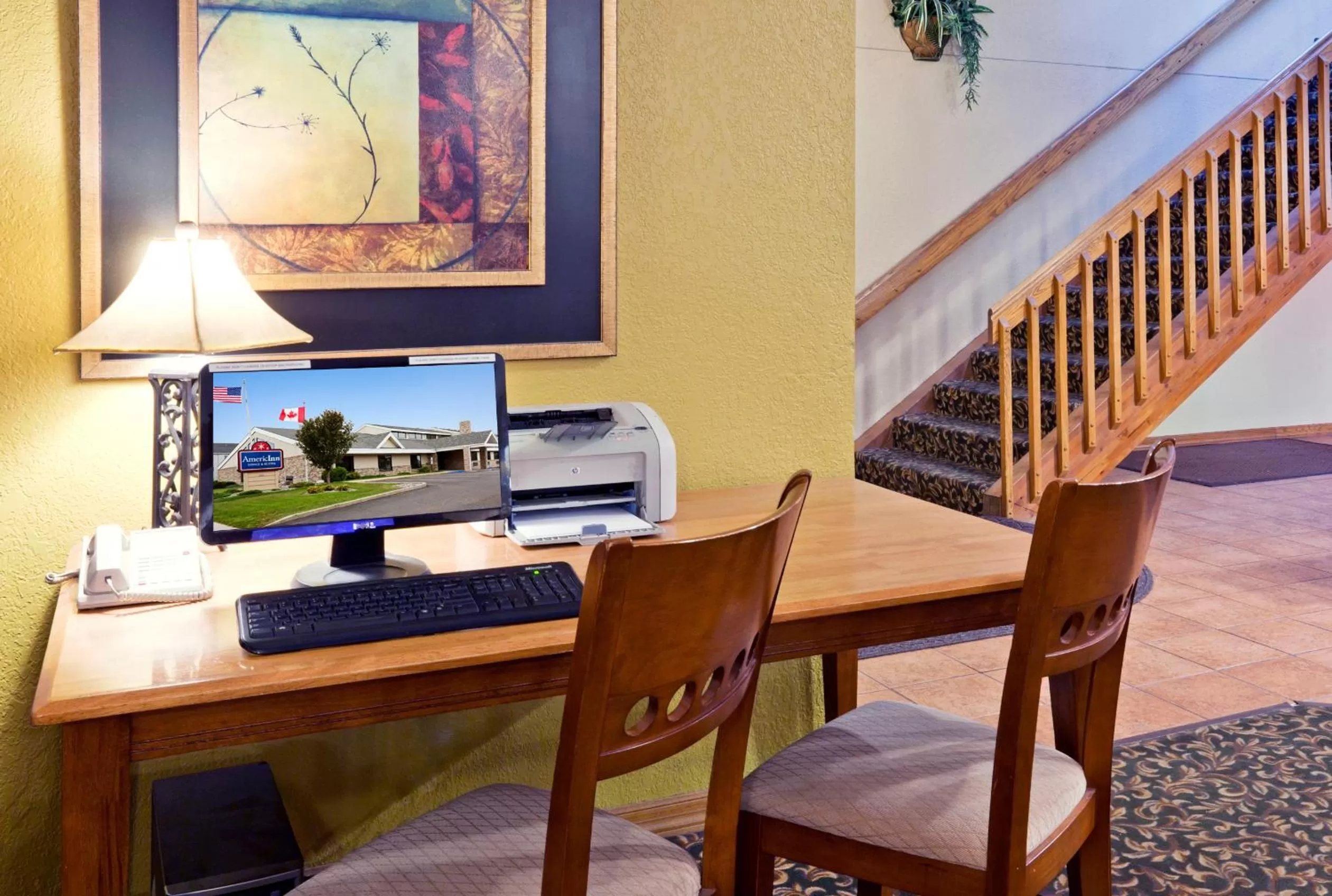 Lobby or reception in AmericInn by Wyndham Fargo West Acres