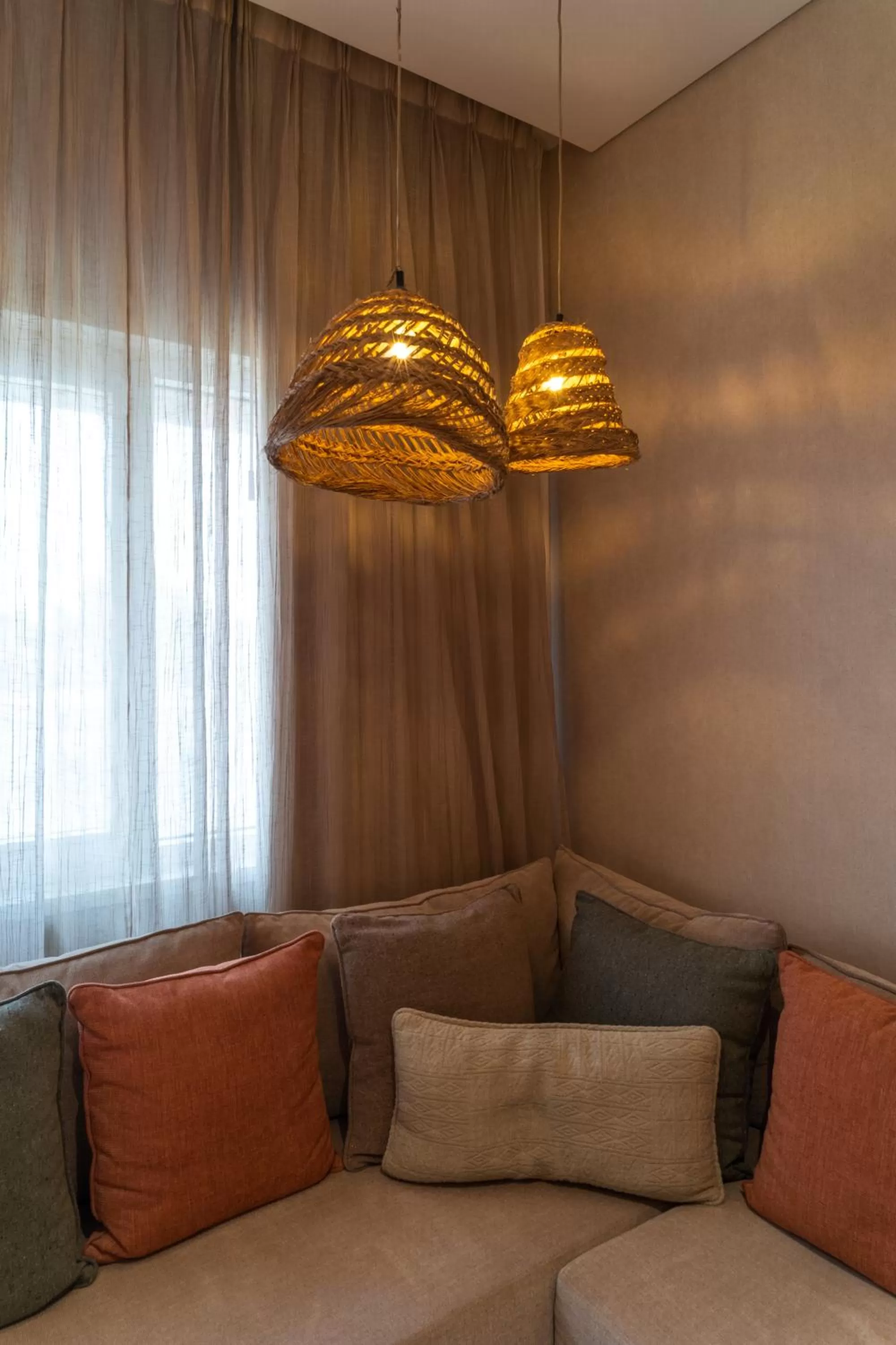 Seating area in ERTH Abu Dhabi Hotel