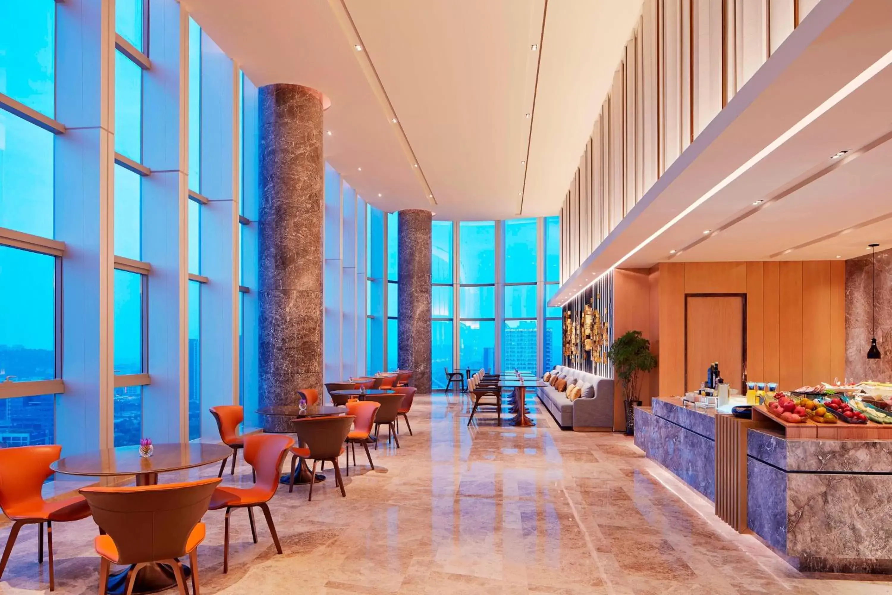 Lounge or bar, Restaurant/Places to Eat in Sheraton Guangzhou Nansha Hotel