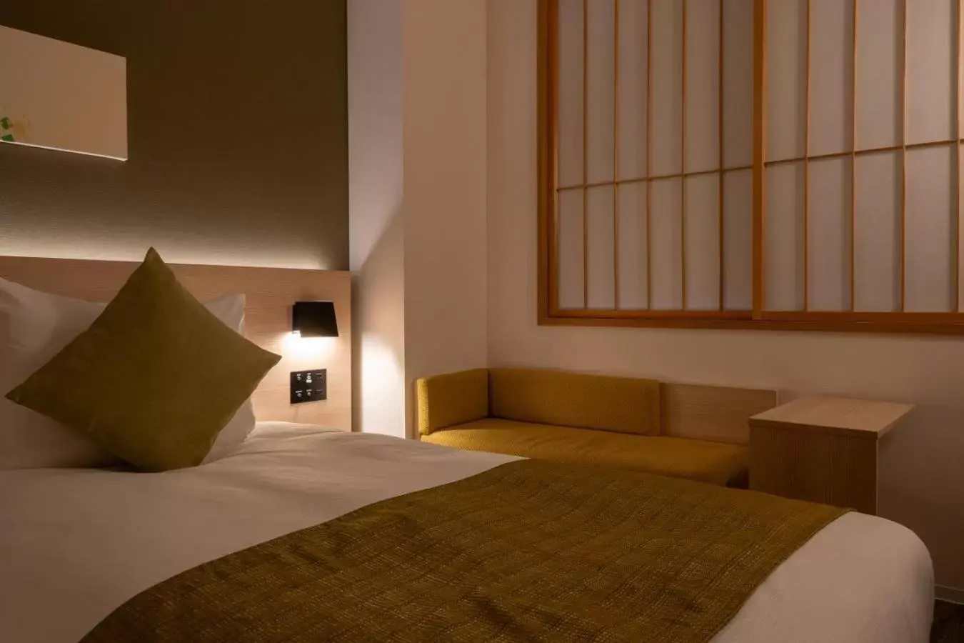 Bed in Hotel Vista Premio Kyoto Nagomi tei